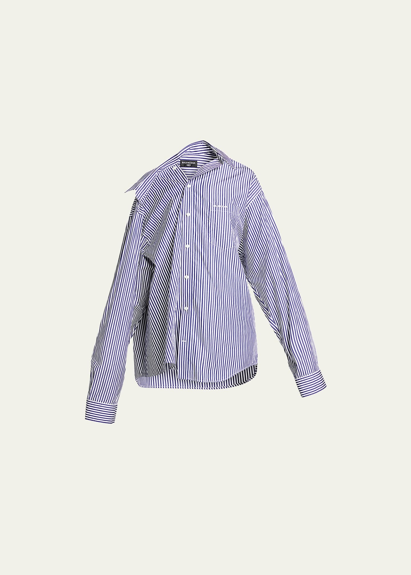 balenciaga poplin shirt