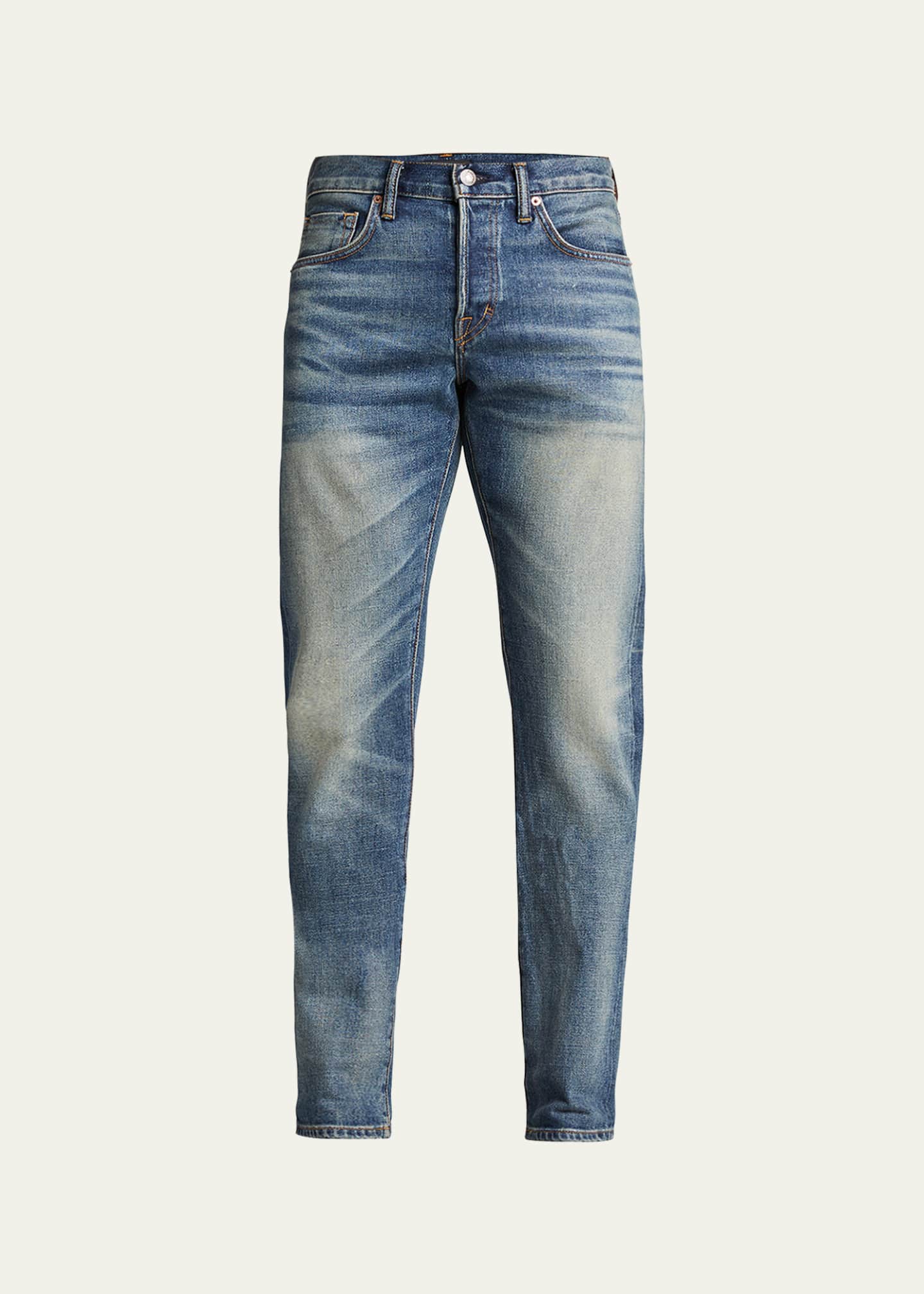 TOM FORD Men s Slim Fit 70s Selvedge Jeans