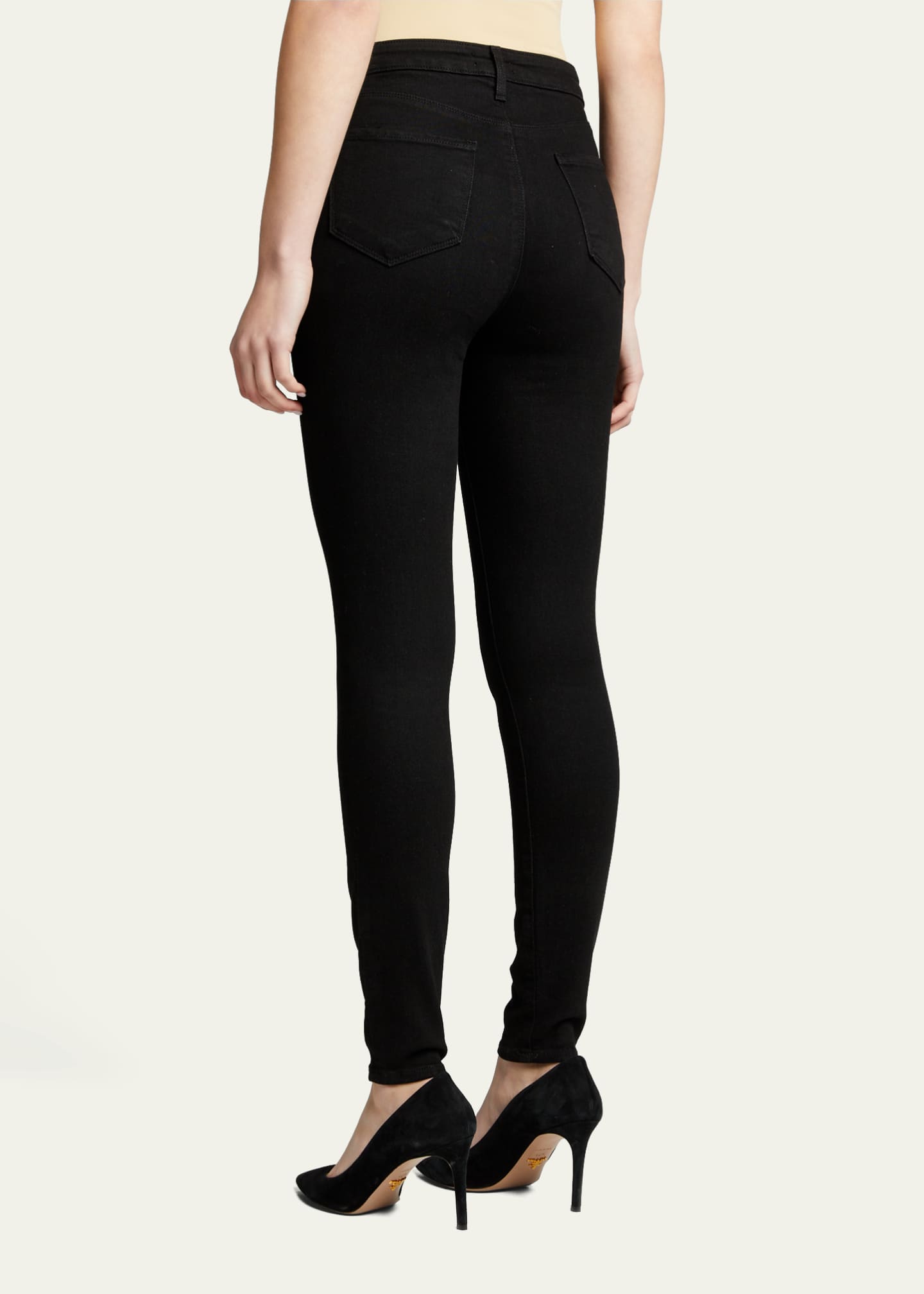 L'Agence Monique Ultra High-Rise Skinny Jeans - Bergdorf Goodman