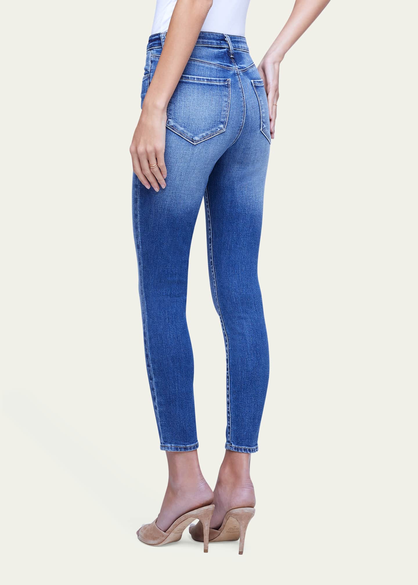 L'Agence Margot High-Rise Skinny Jeans Image 3 of 5