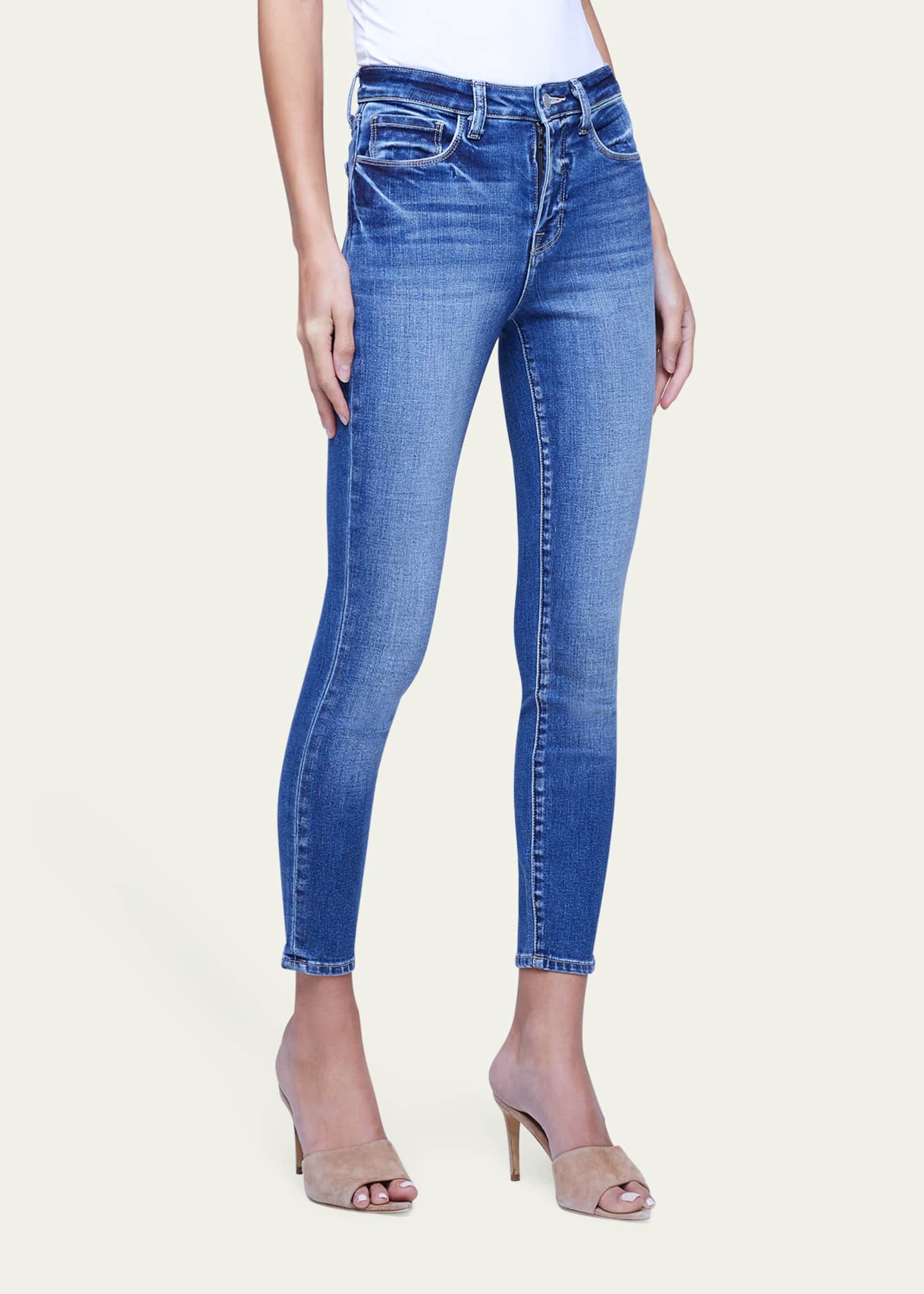 L'Agence Margot High-Rise Skinny Jeans Image 4 of 5