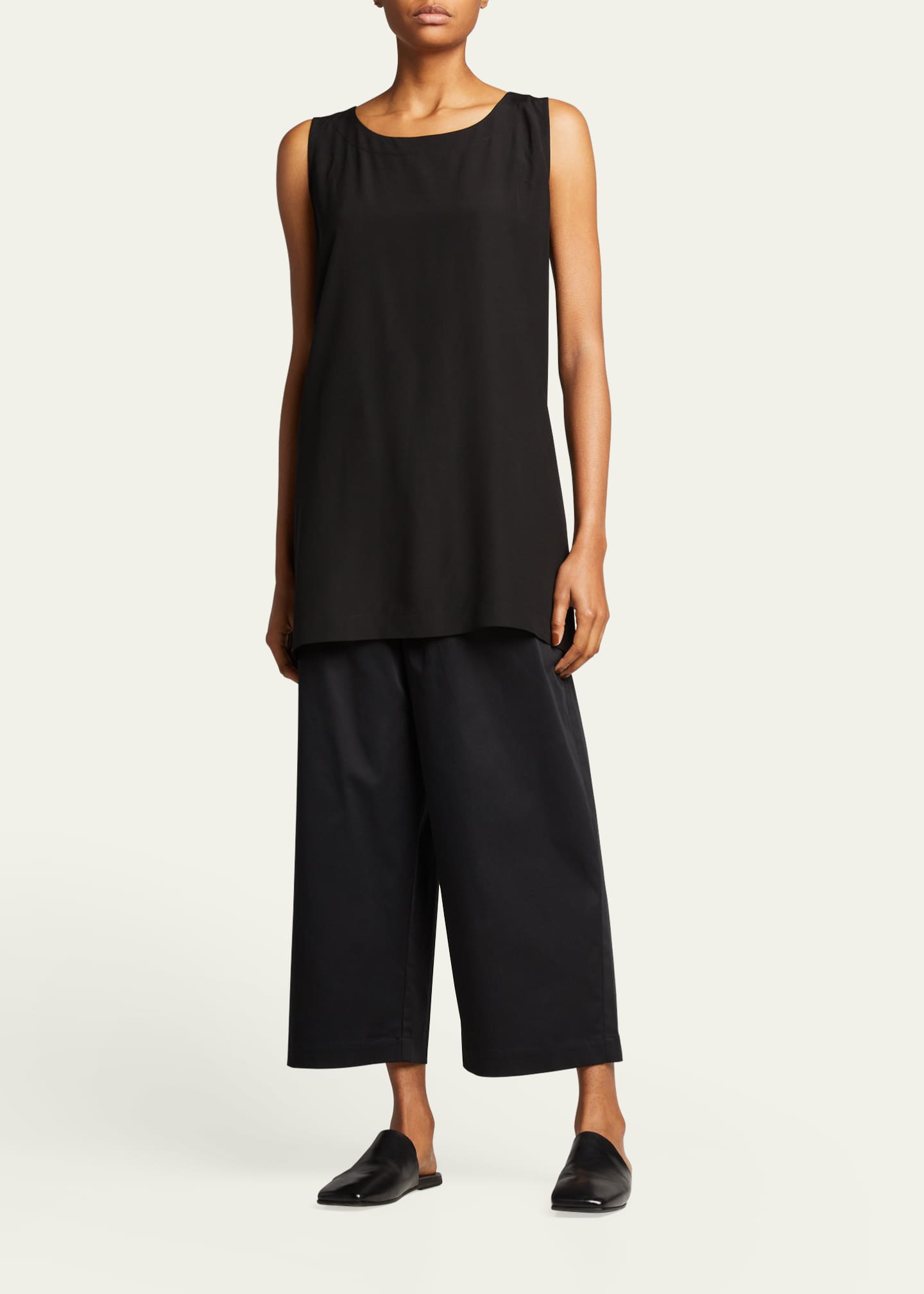 Eskandar Japanese Wide-Leg Trousers Image 2 of 5