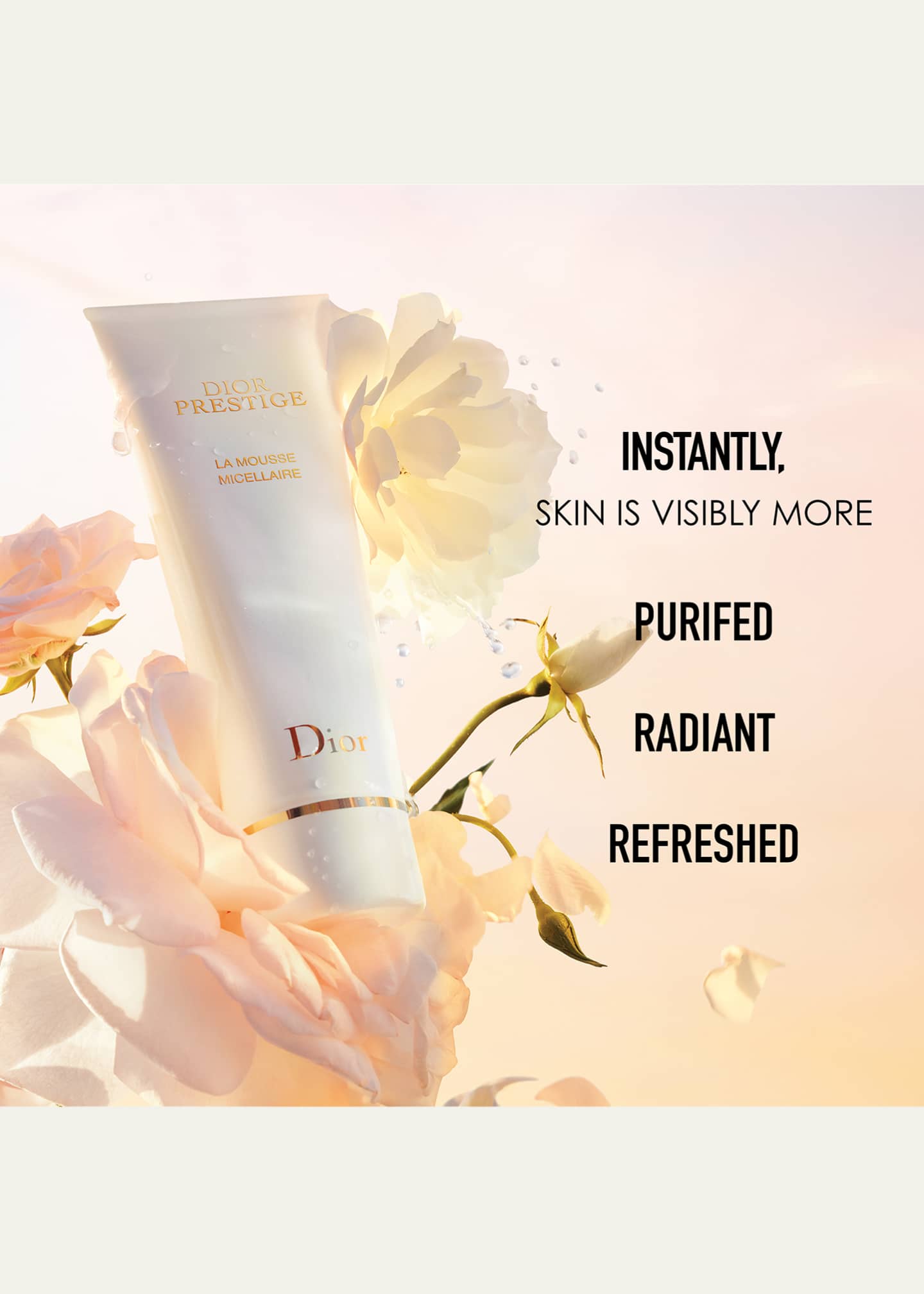 Dior sales prestige cleanser