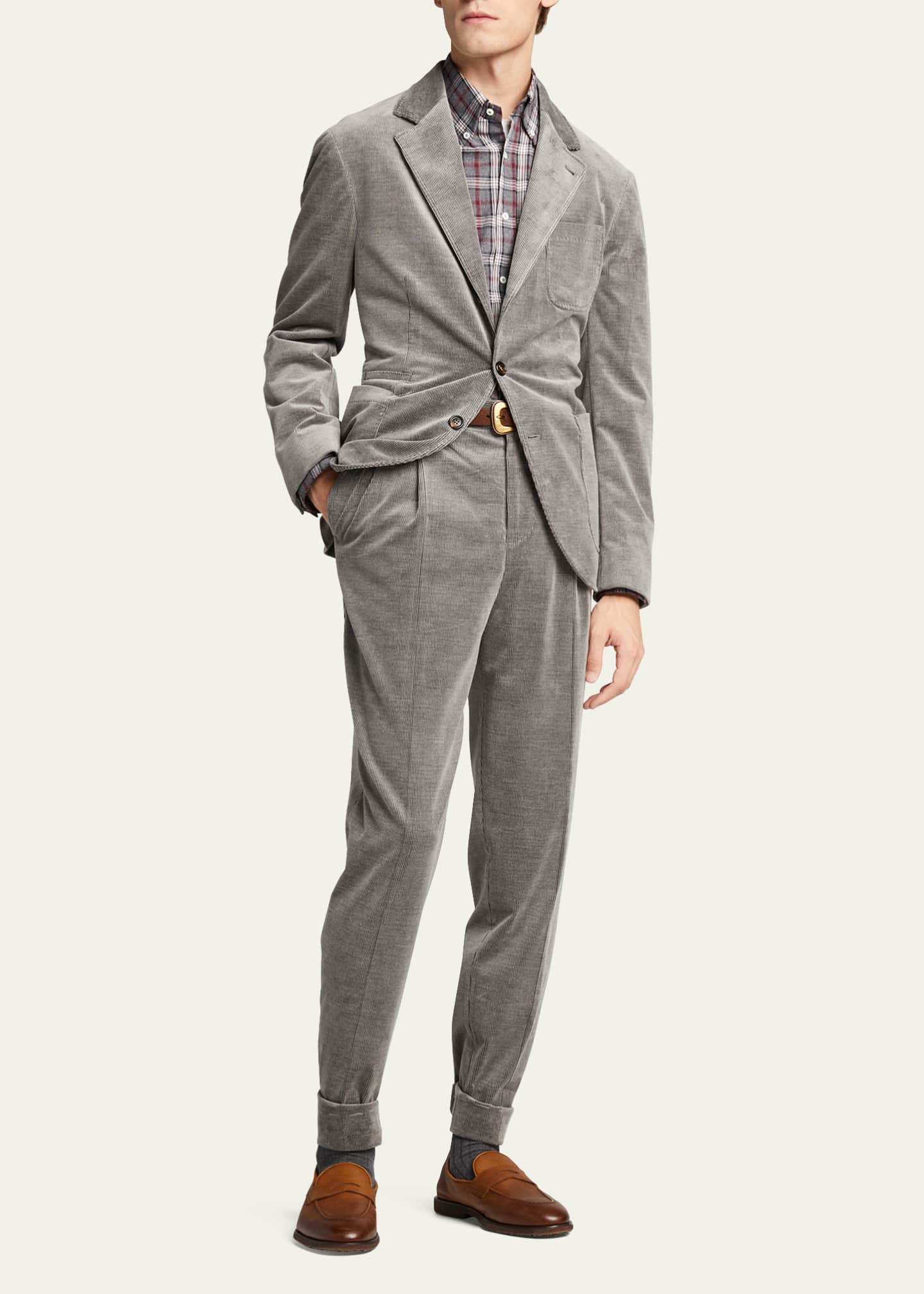 Brunello cucinelli suit discount