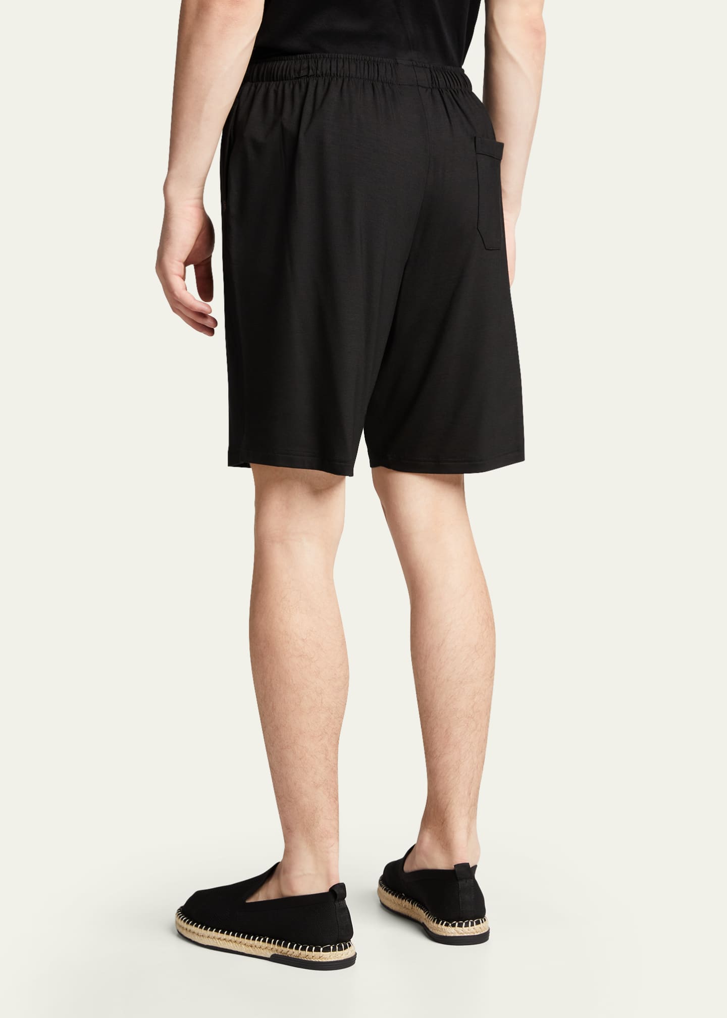 Derek Rose Men's Basel Lounge Shorts Image 3 of 5