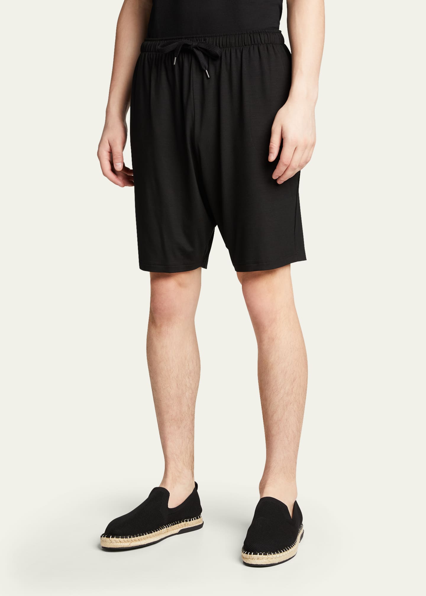 Derek Rose Men's Basel Lounge Shorts Image 4 of 5