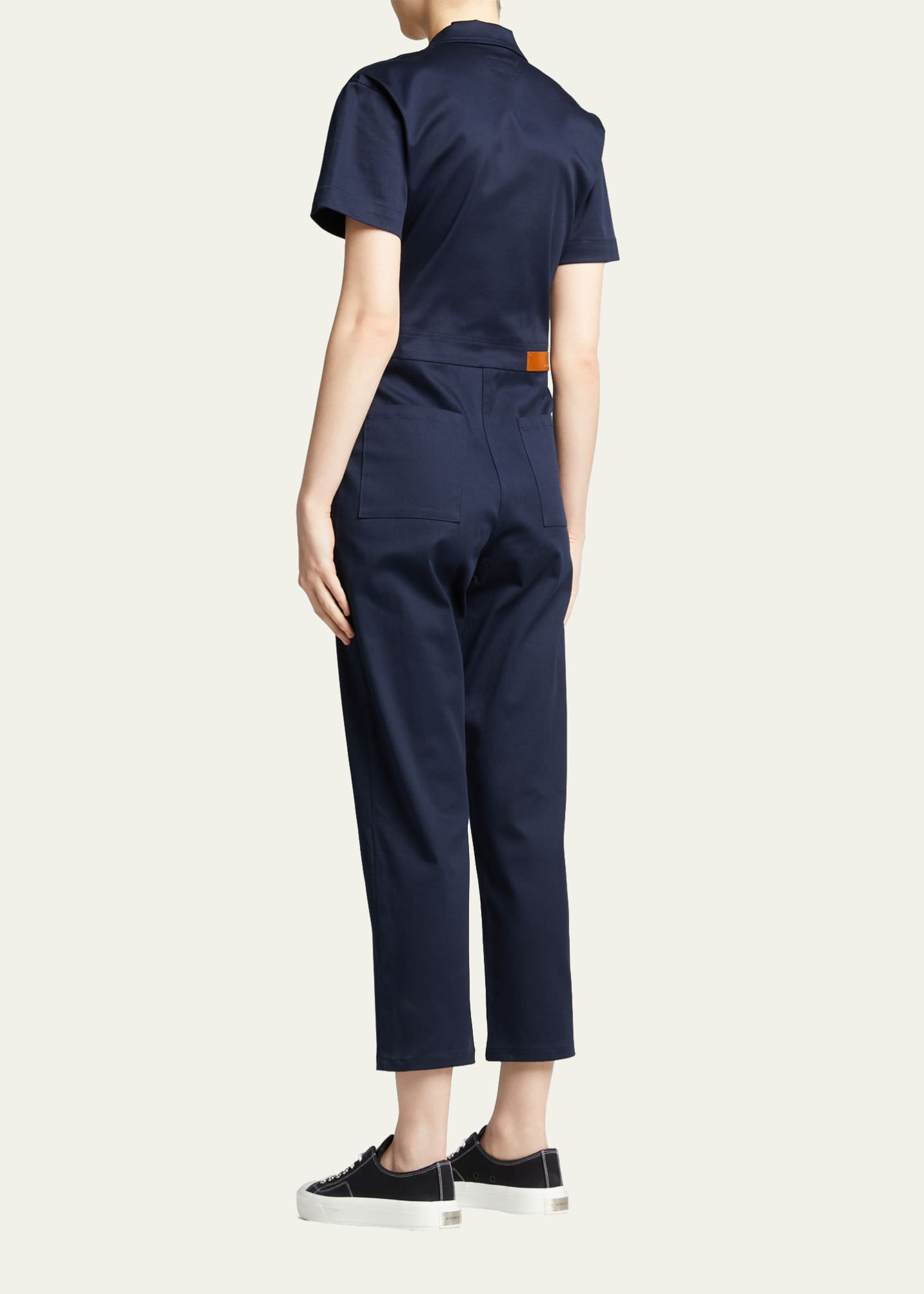 Rivet Utility Worker ShortSleeve Jumpsuit Bergdorf Goodman