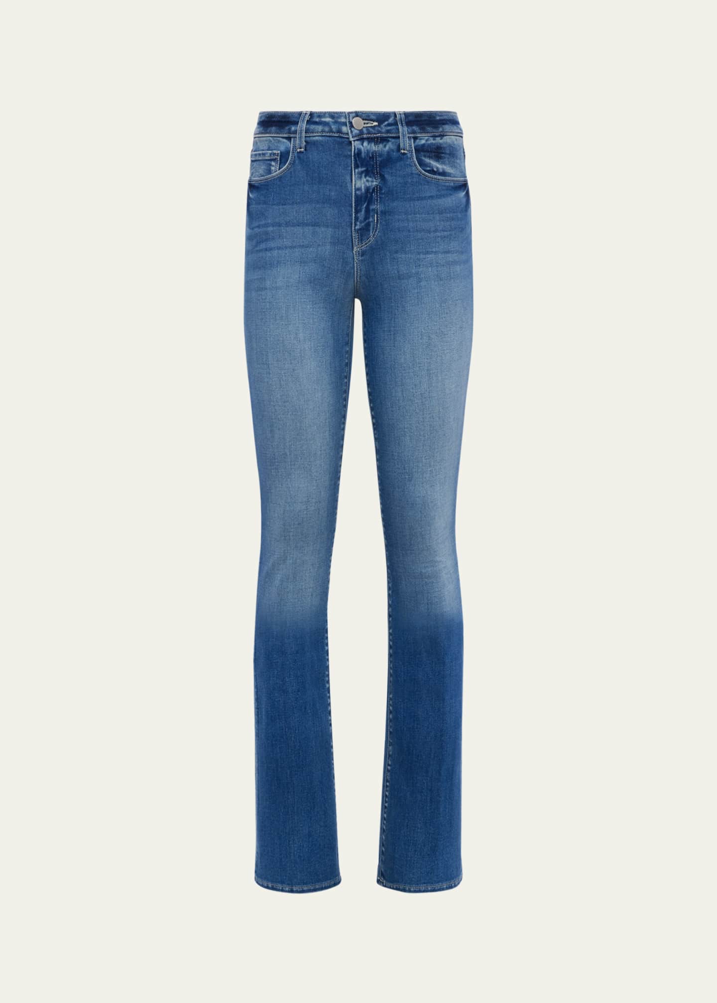 L'Agence Selma High-Rise Sleek Baby Boot Jeans Image 1 of 5