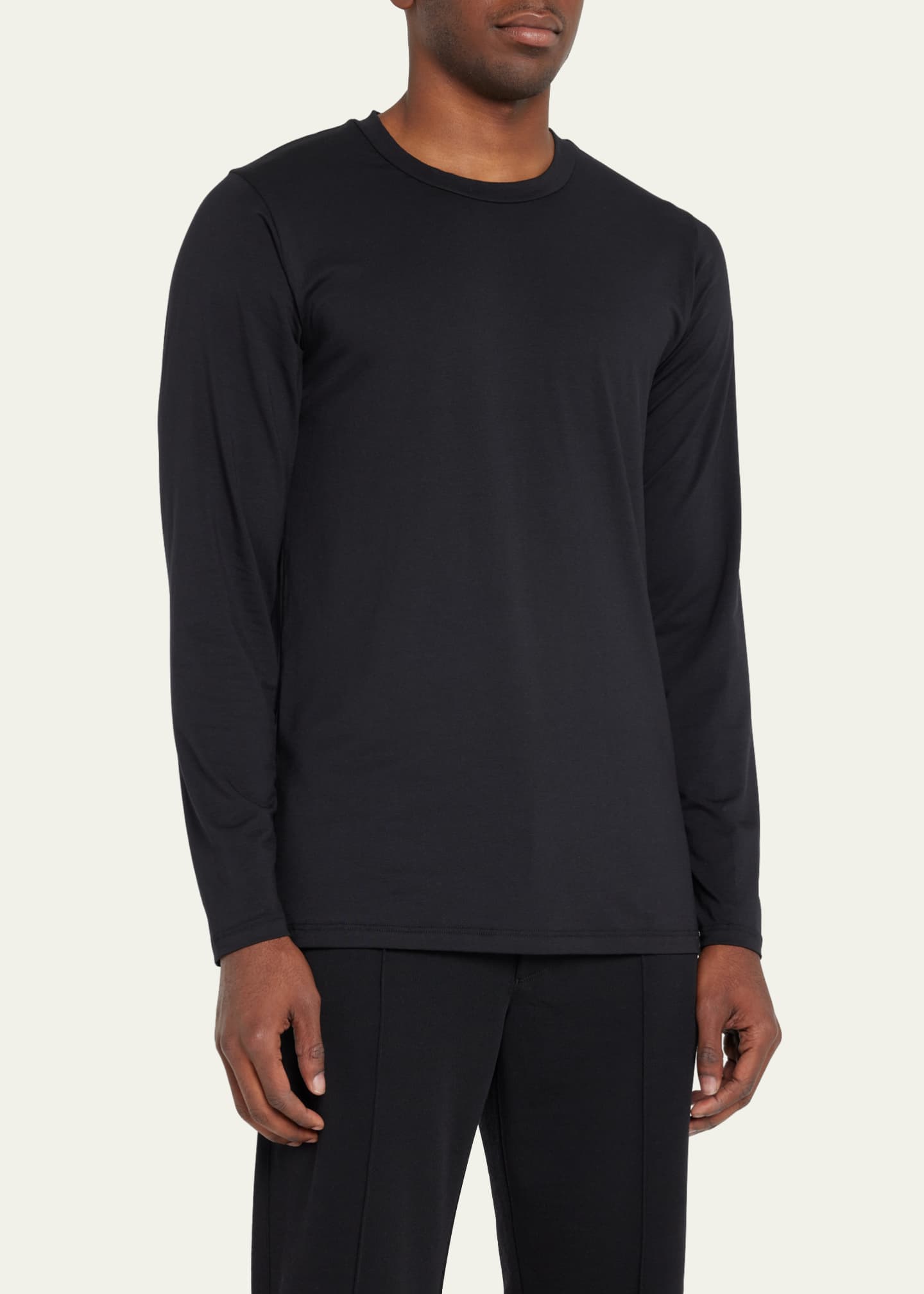 TOM FORD Men's Modal-Stretch Crewneck T-Shirt Image 4 of 5