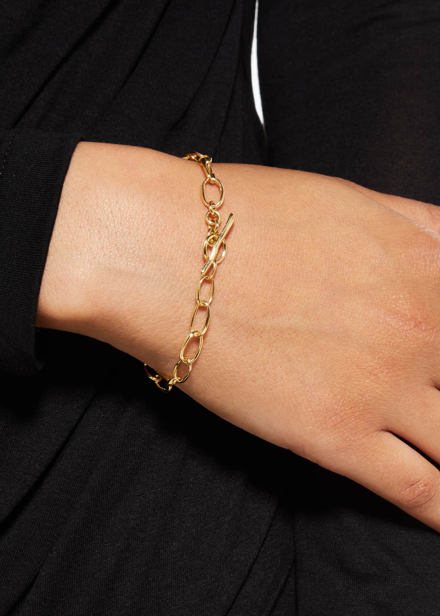 Ippolita Small Scultura Link Bracelet in 18K Gold Image 2 of 4