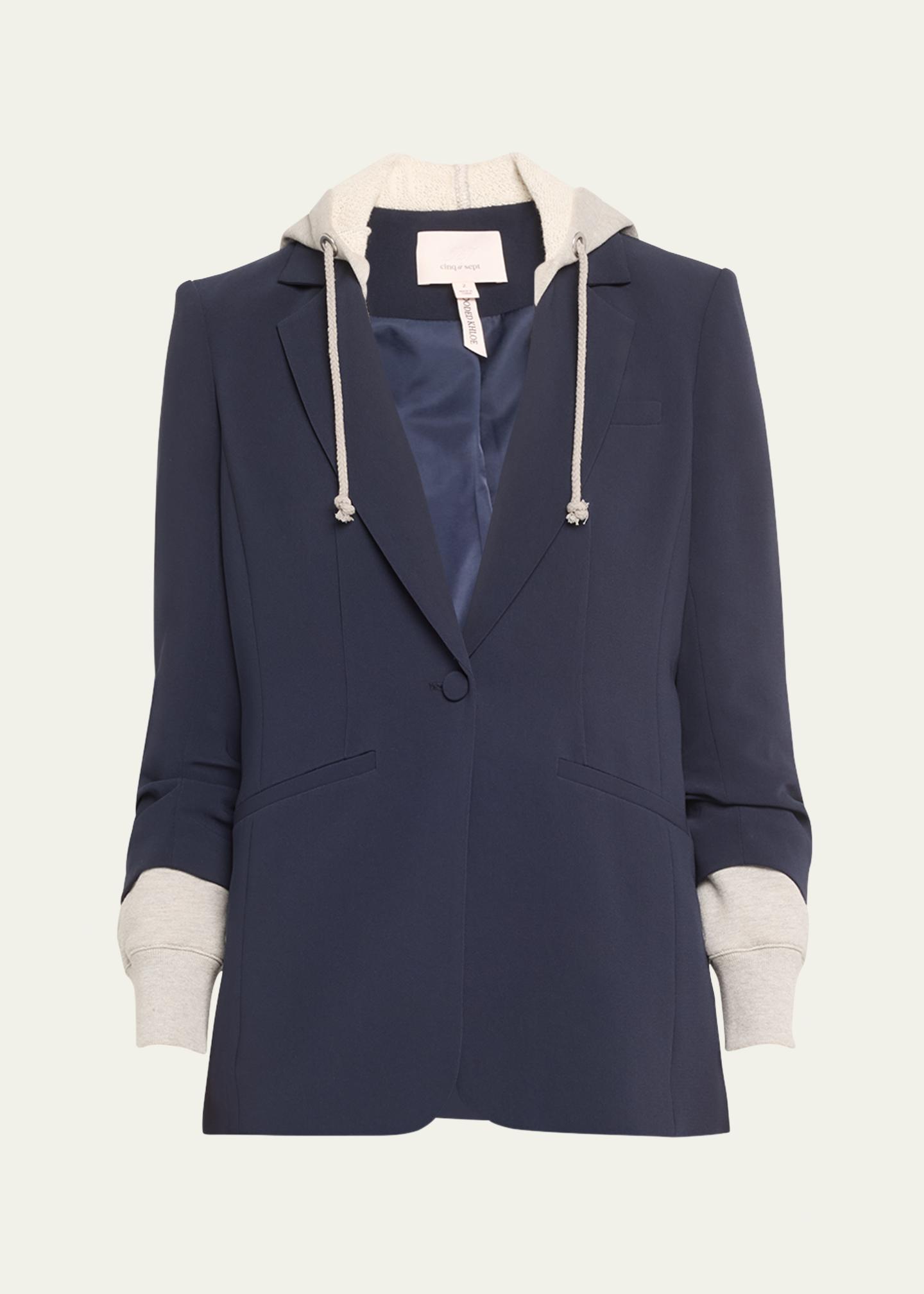 Cinq a Sept Hooded Khloe Jacket - Bergdorf Goodman