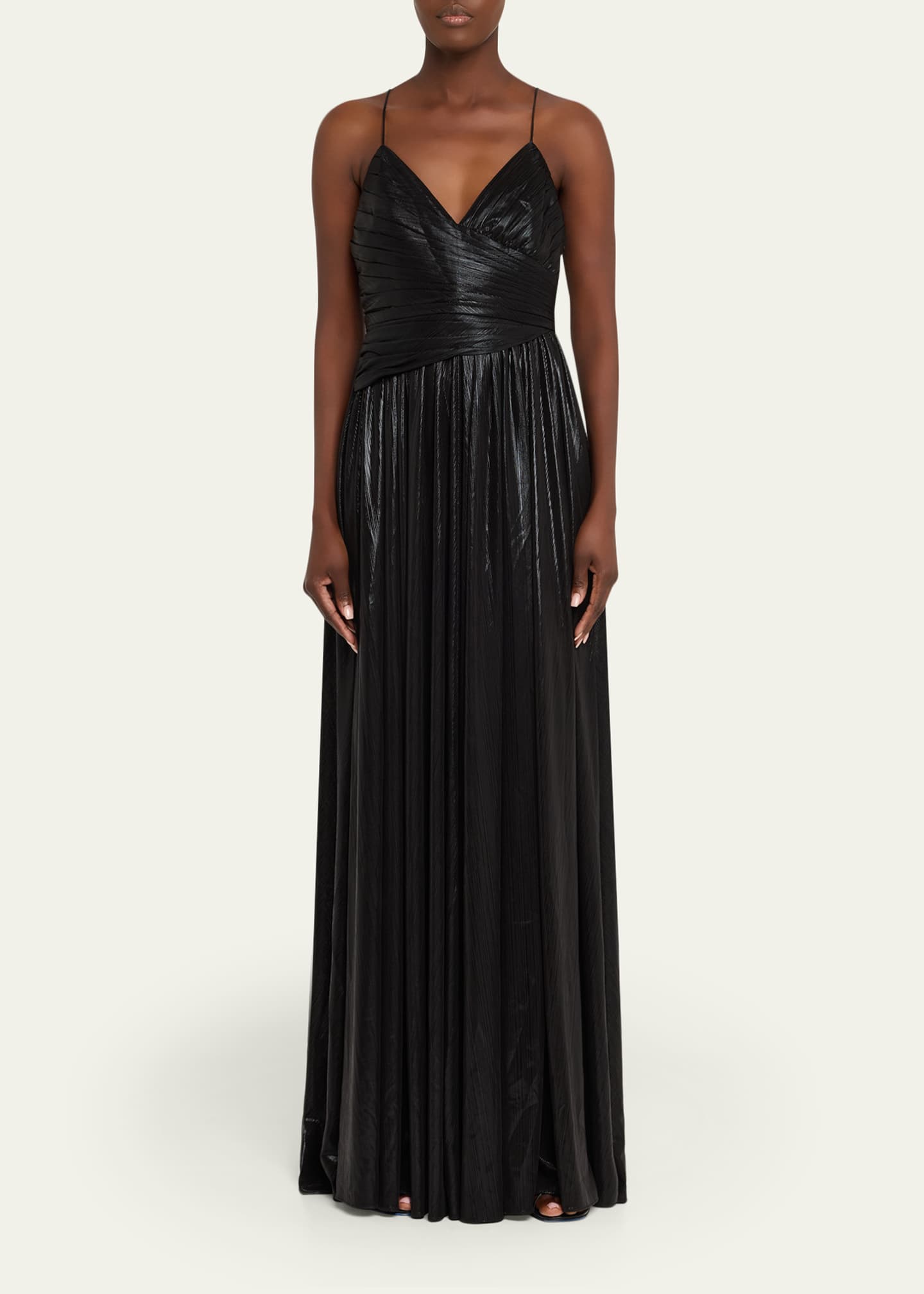 retrofete pleated dress Rococo Sand Women's Gabi Pleated Maxi Dress - Blue