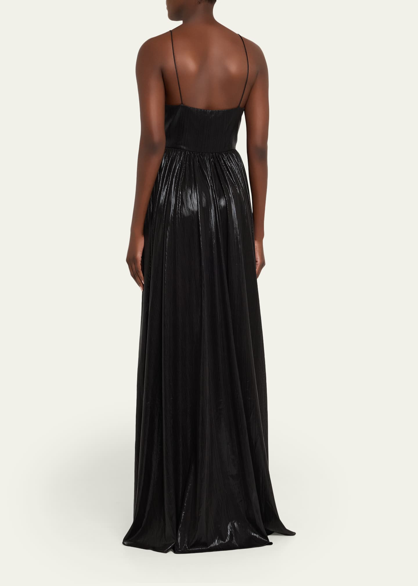 retrofete doss metallic cocktail dress retrofete Doss Dress in Black