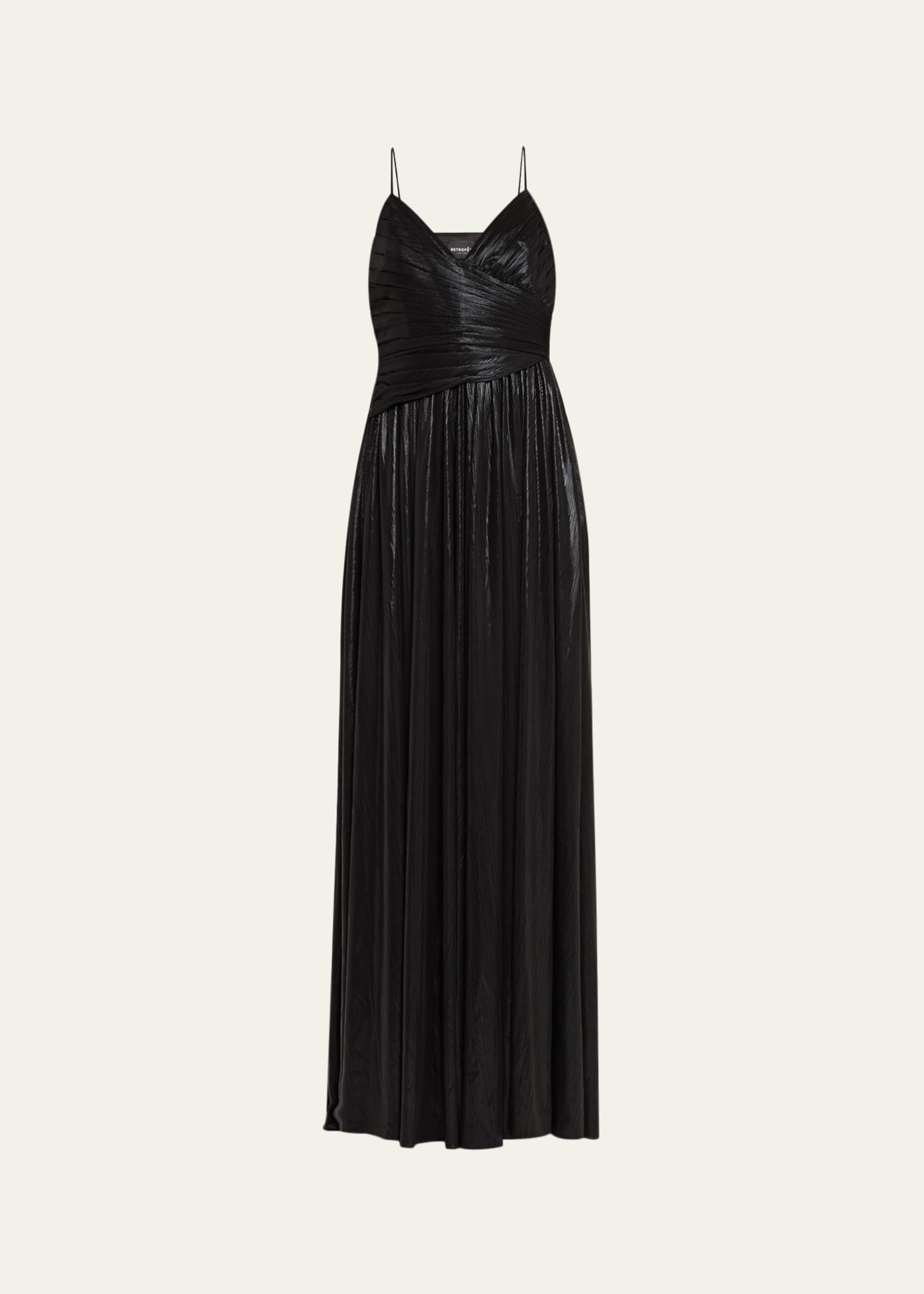 retrofete doss metallic cocktail dress retrofete Doss Dress in Black
