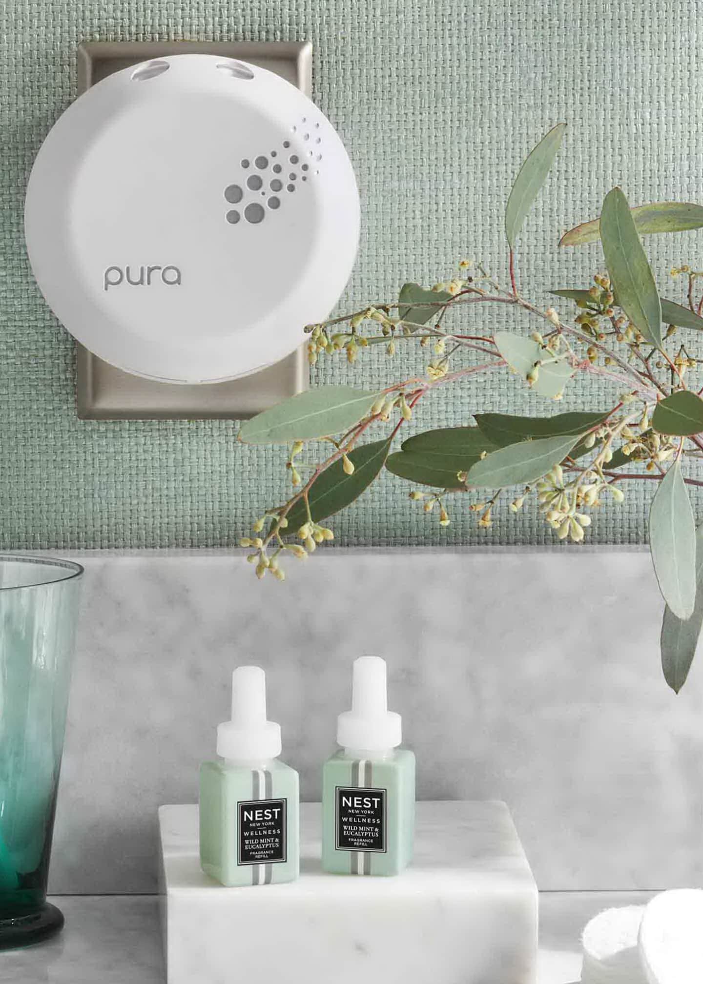 NEST New York x Pura Wild Mint & Eucalyptus Smart Home Fragrance