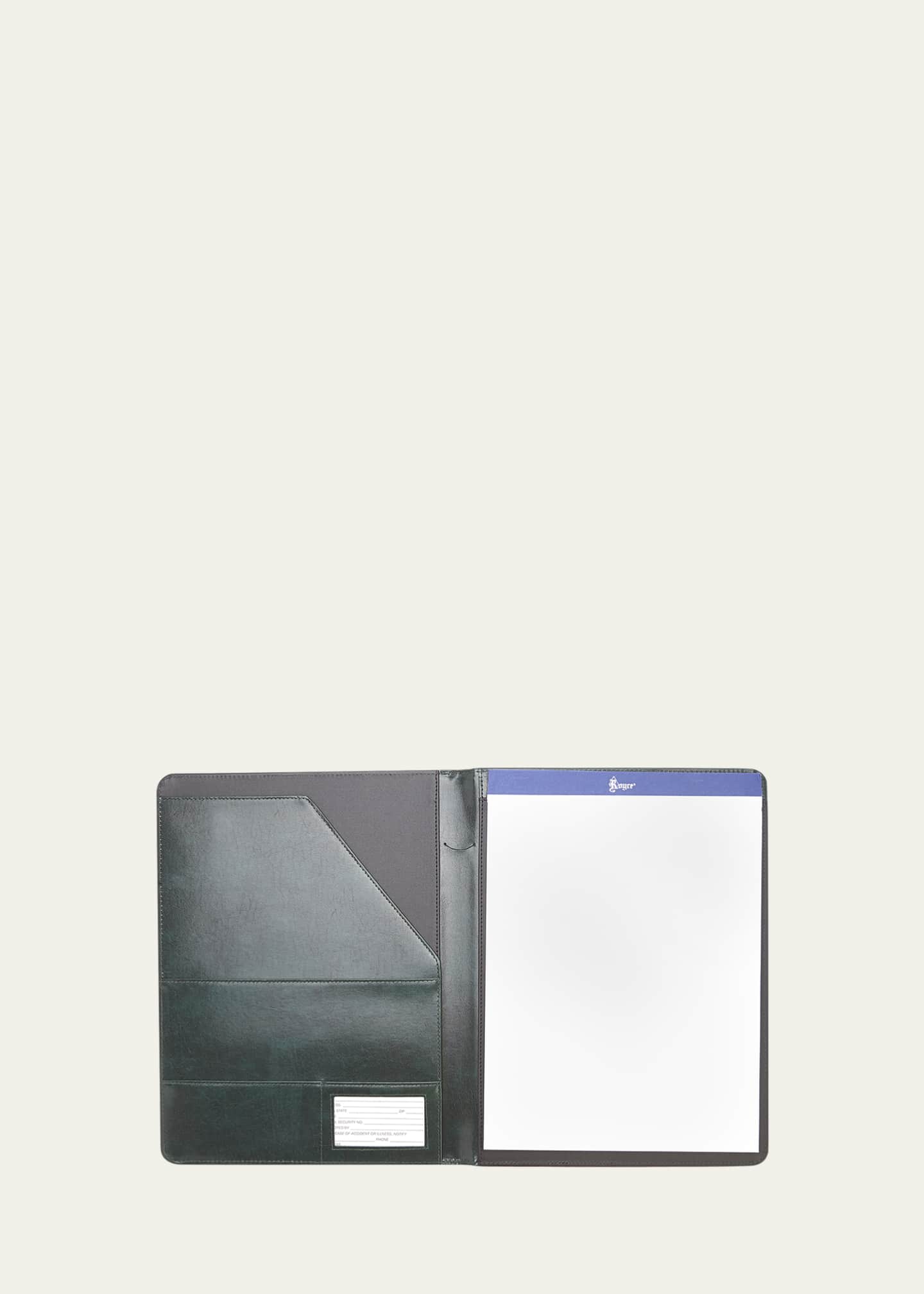 ROYCE New York Executive Leather Writing Portfolio Image 1 of 2