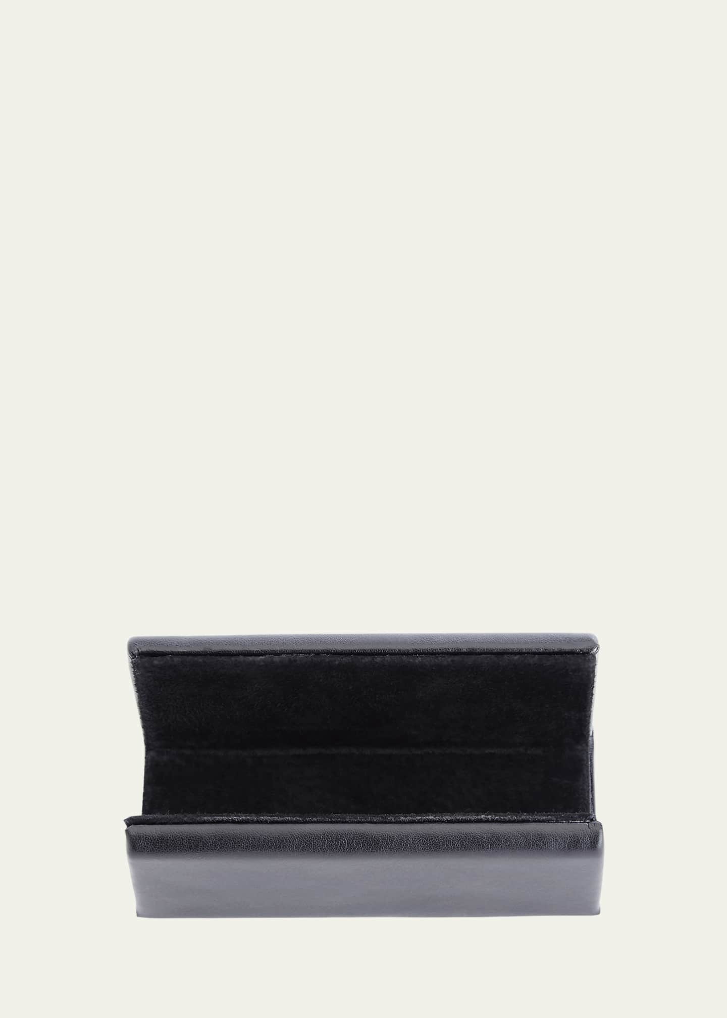 ROYCE New York Personalized Leather Business Card Display Holder Image 5 of 5