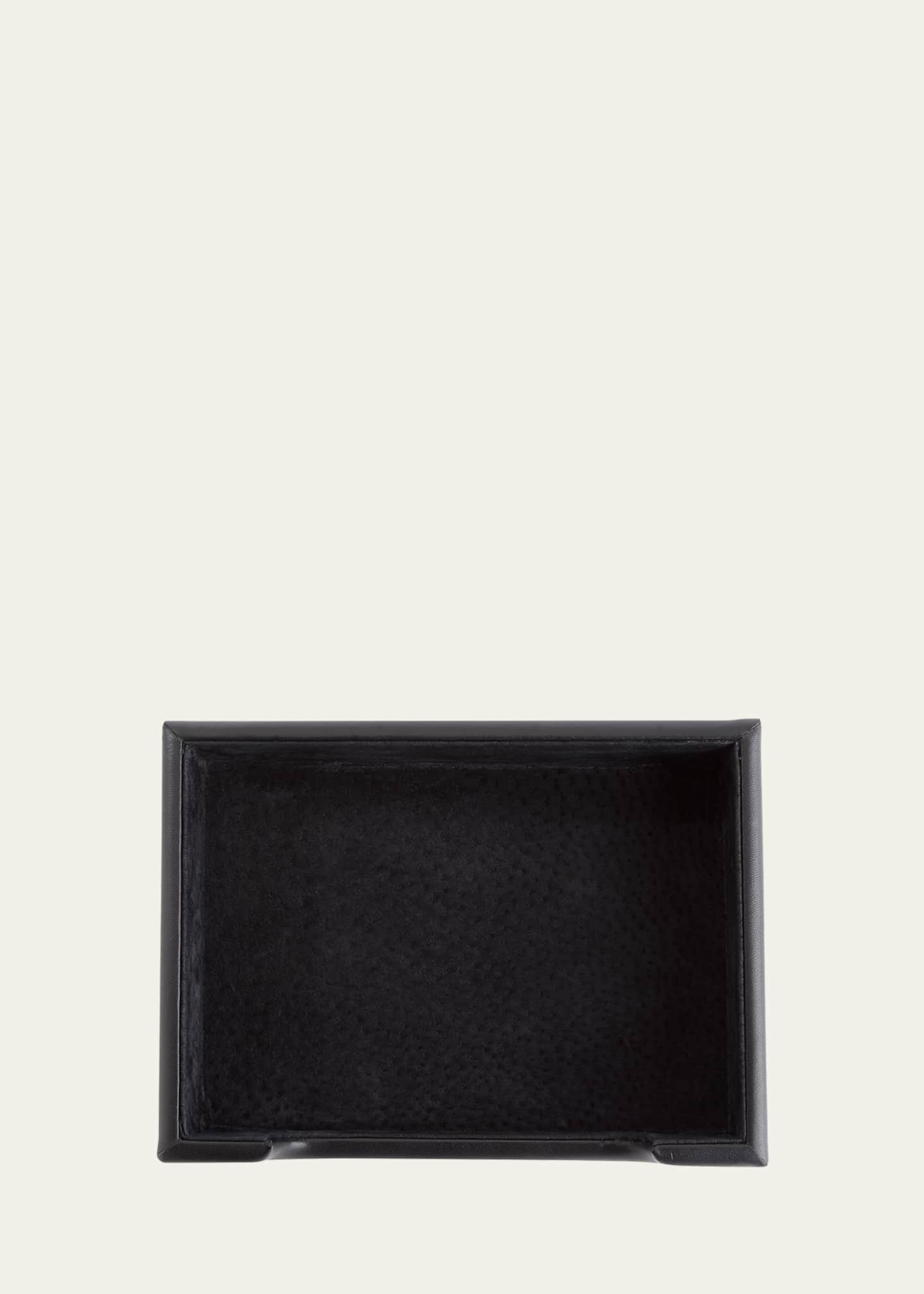 ROYCE New York Personalized Leather Note Desk Tray Image 5 of 5