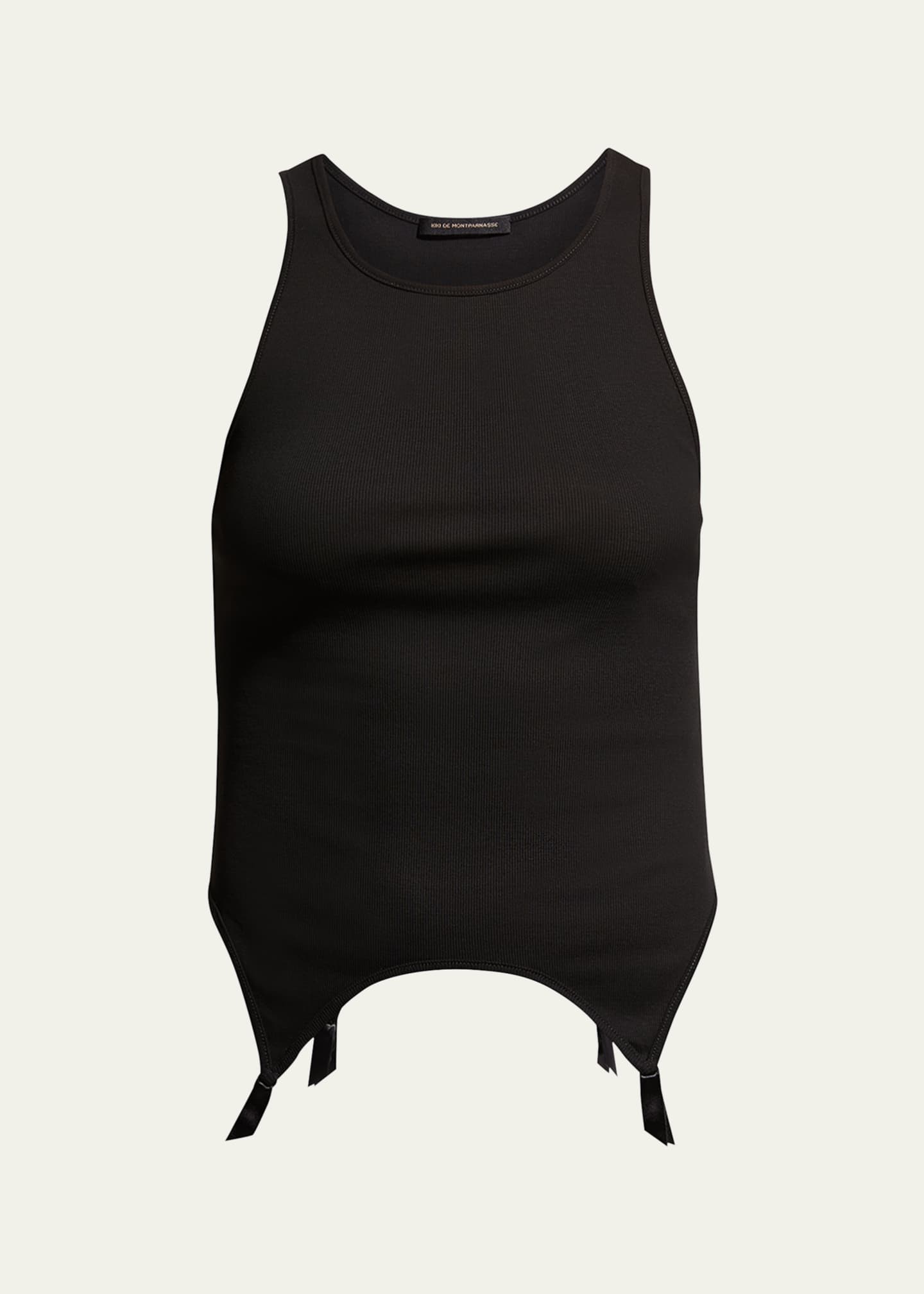 Kiki De Montparnasse Ribbed Garter Tank Image 1 of 2