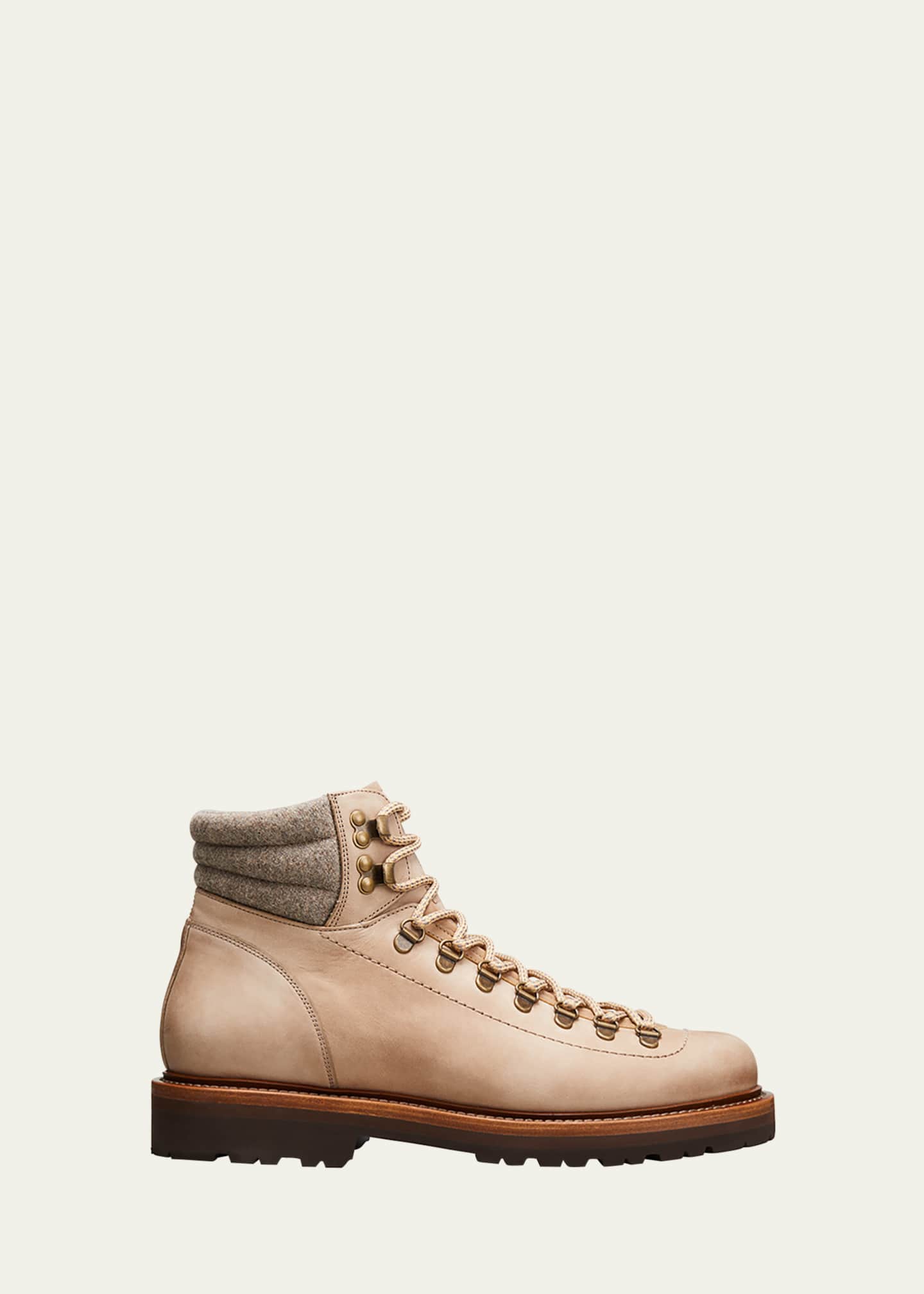 brunello cucinelli men's hiking boots