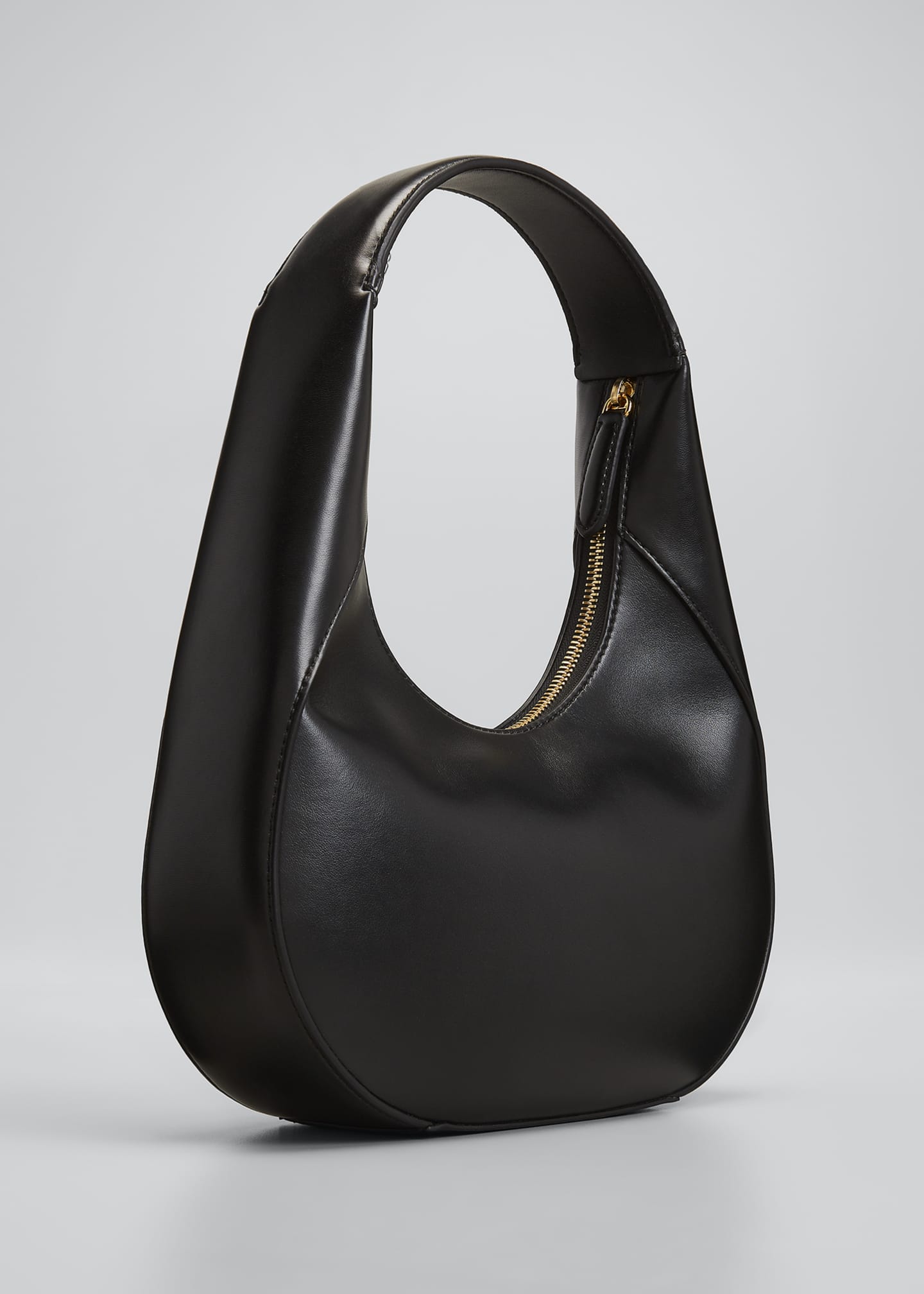 Stella McCartney Small Perforated Logo Alter Leather Hobo Bag ...