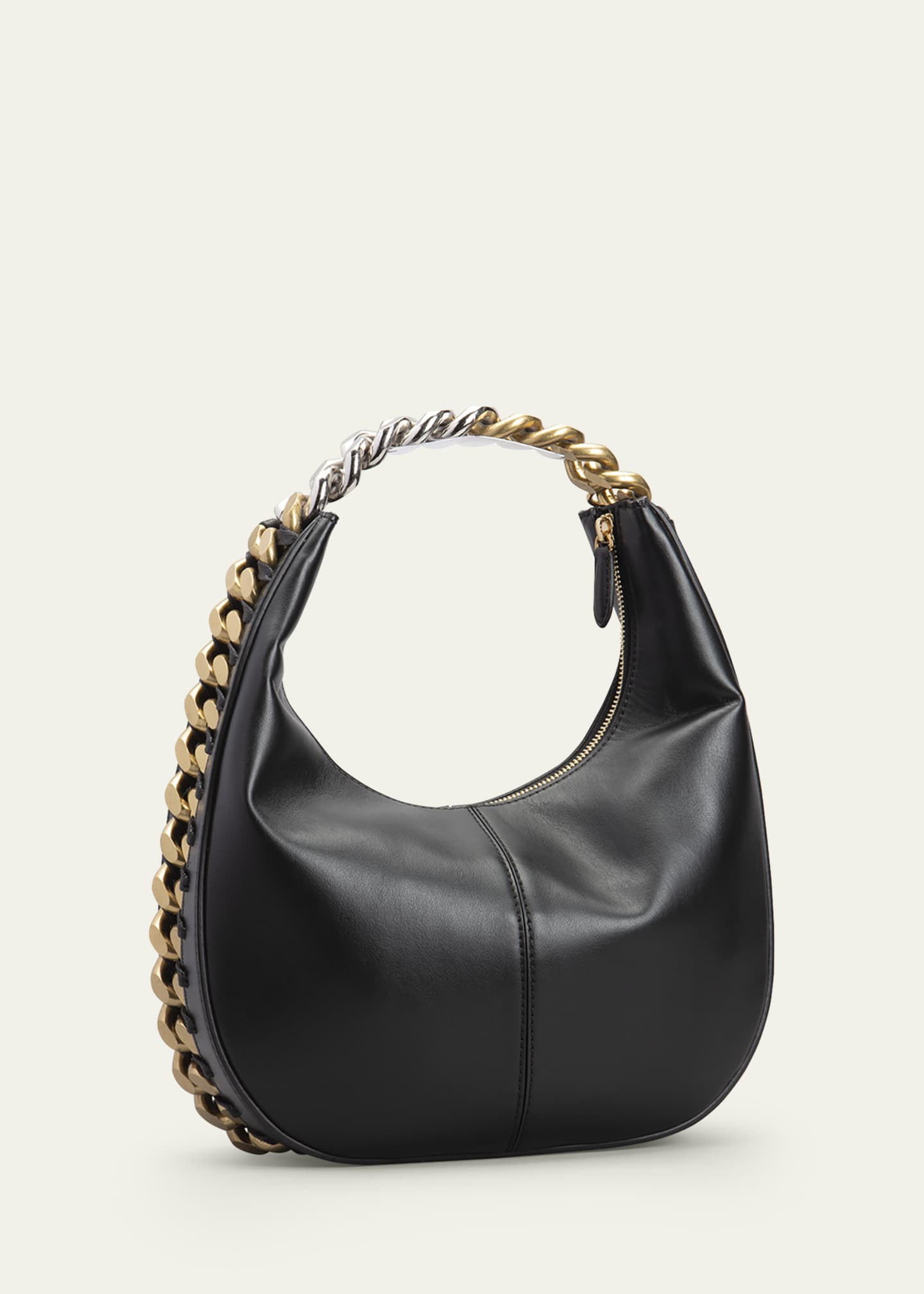 Stella McCartney Women's Frayme Zipit Small Shoulder Bag - Black