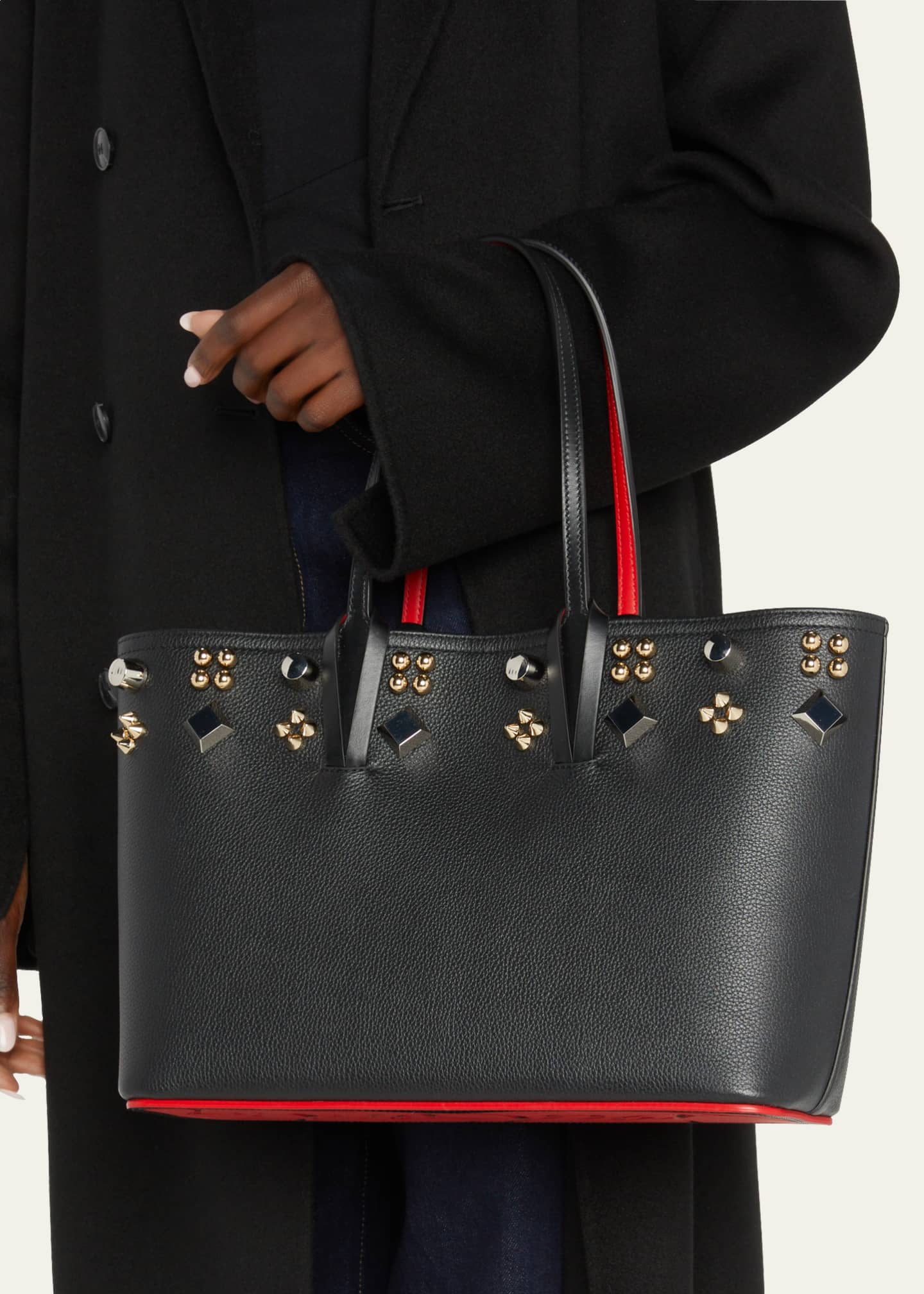 Christian Louboutin - Cabata Small leather tote bag Christian Louboutin