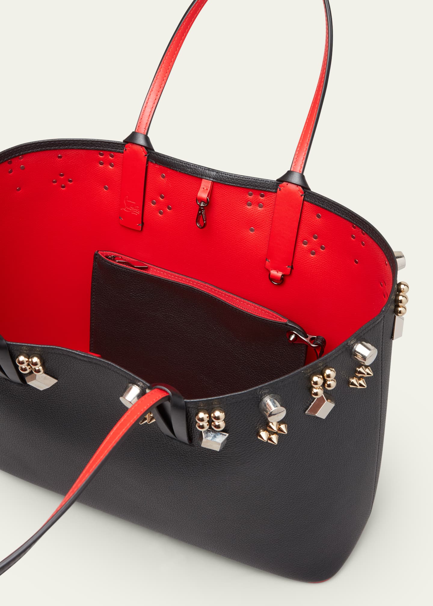 Christian Louboutin Black Cabata Tote Bag