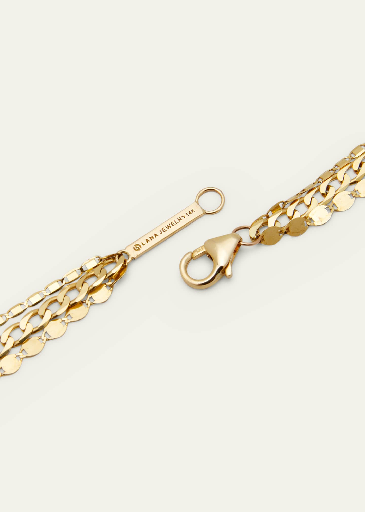 Lana Triple-Strand Choker Necklace, 22"L Image 4 of 4
