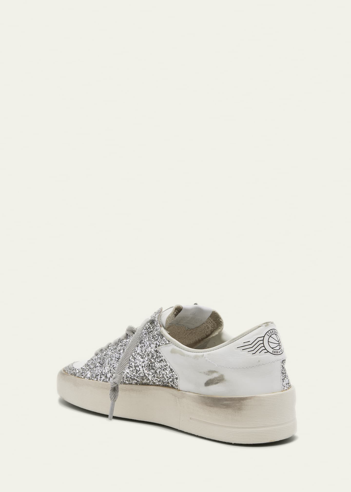 Golden Goose Stardan Glitter Low-Top Sneakers Image 4 of 5