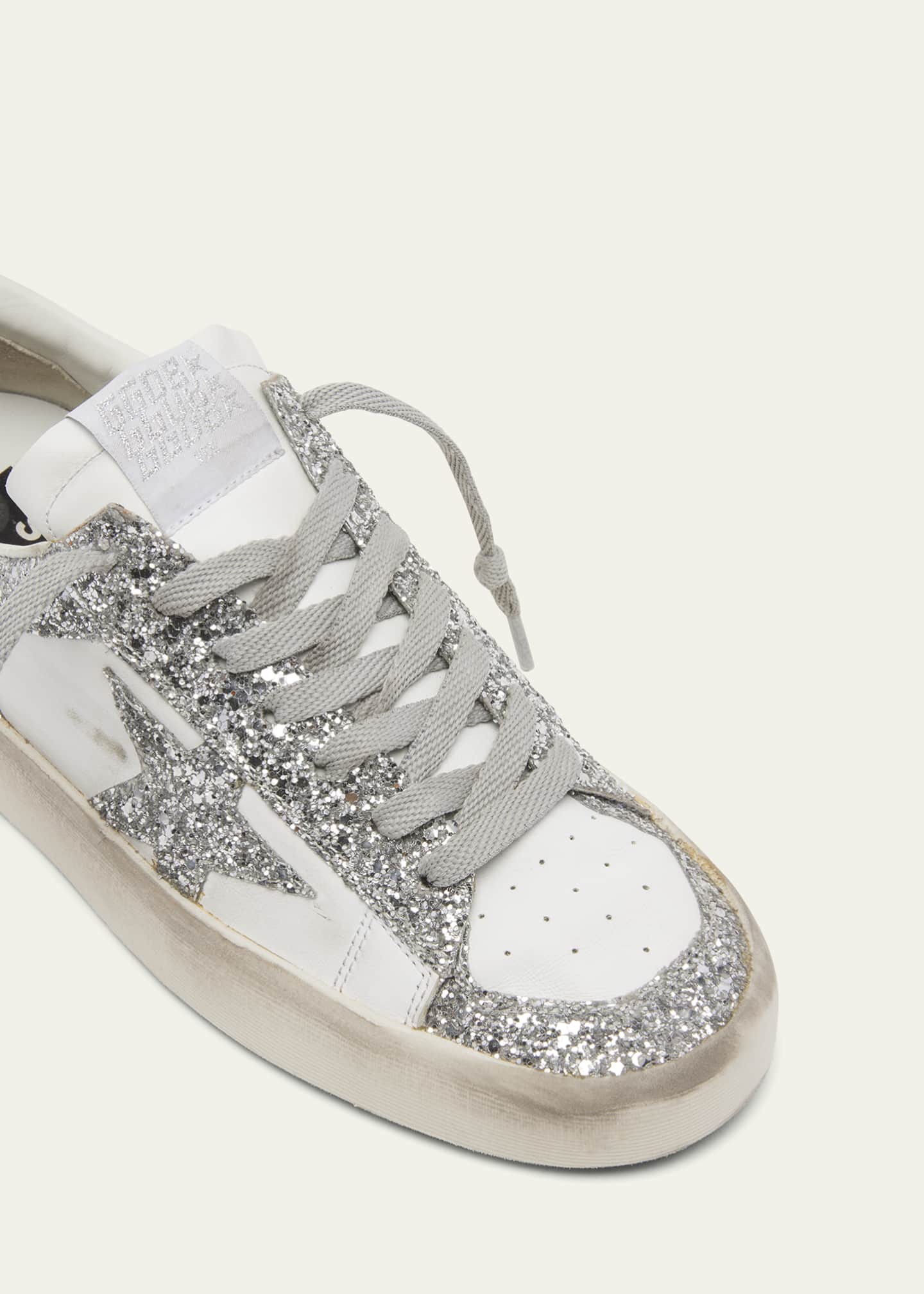 Golden Goose Stardan Glitter LowTop Sneakers Bergdorf Goodman
