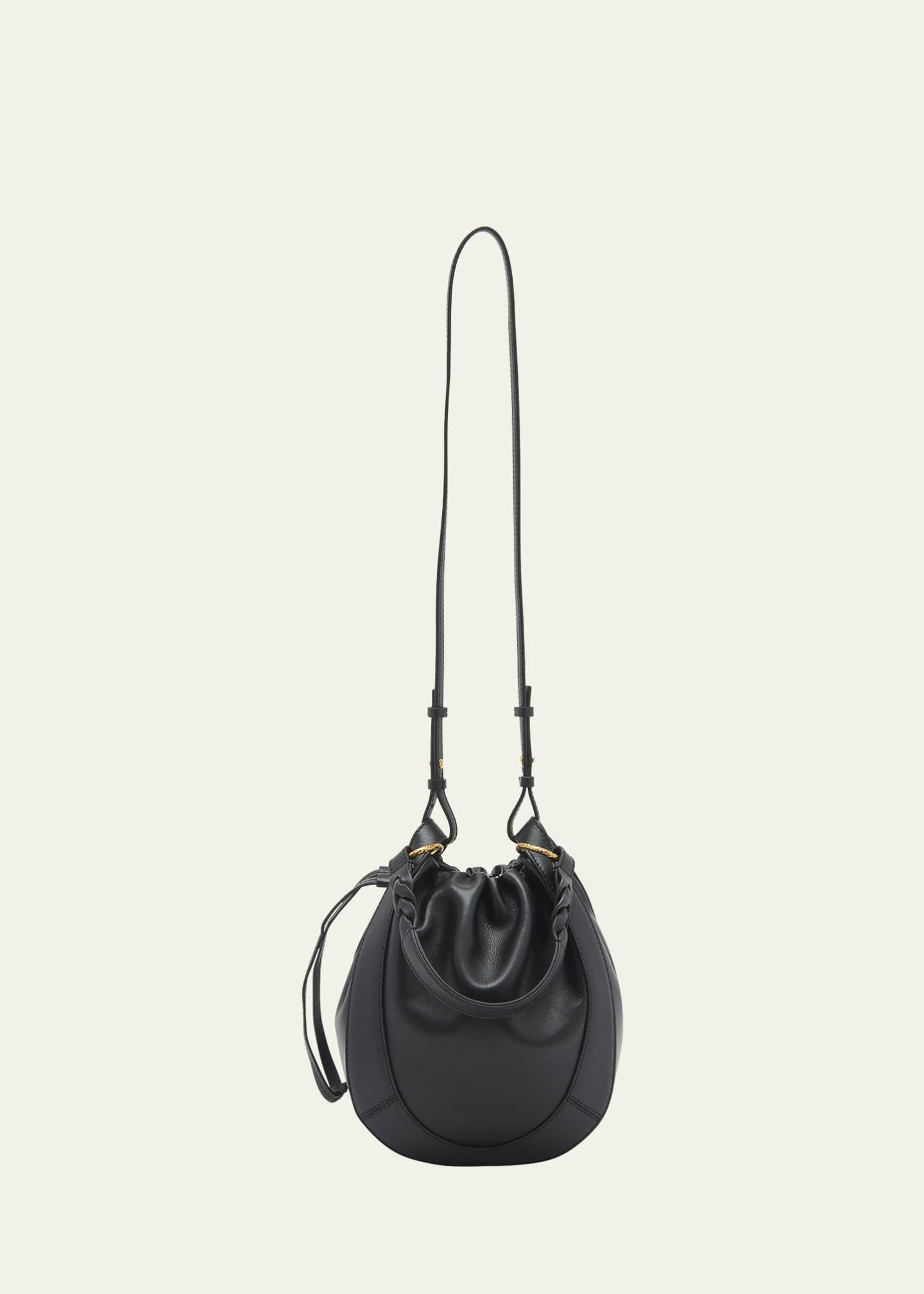 Ulla Johnson Hilma Top-Handle Leather Bucket Bag - Bergdorf Goodman