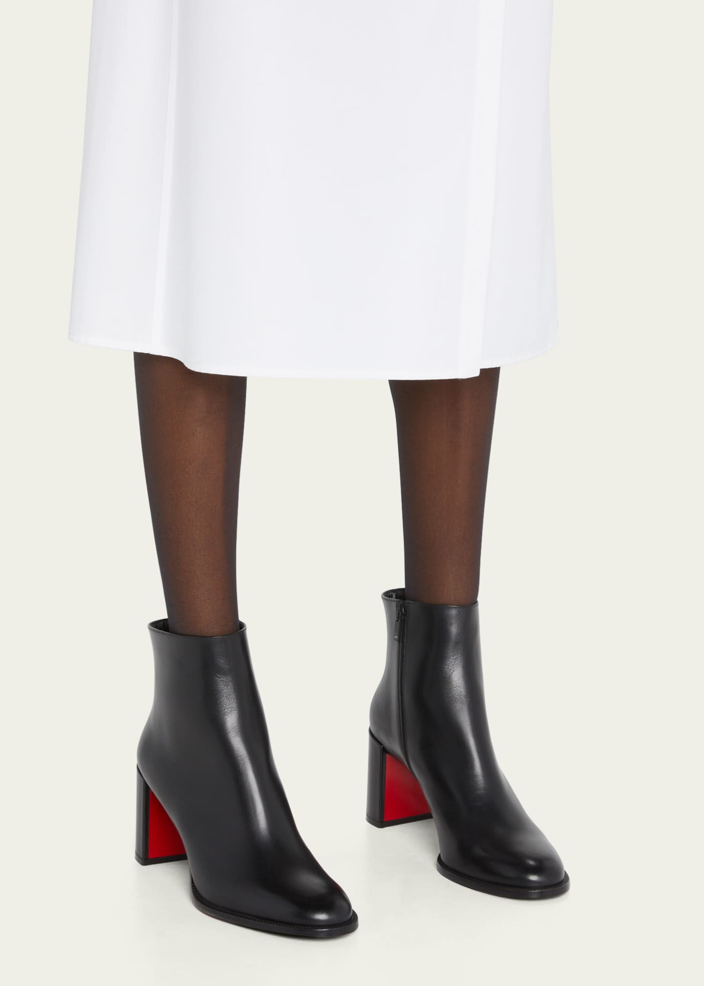 Christian Louboutin Adoxa Zip Ankle Booties