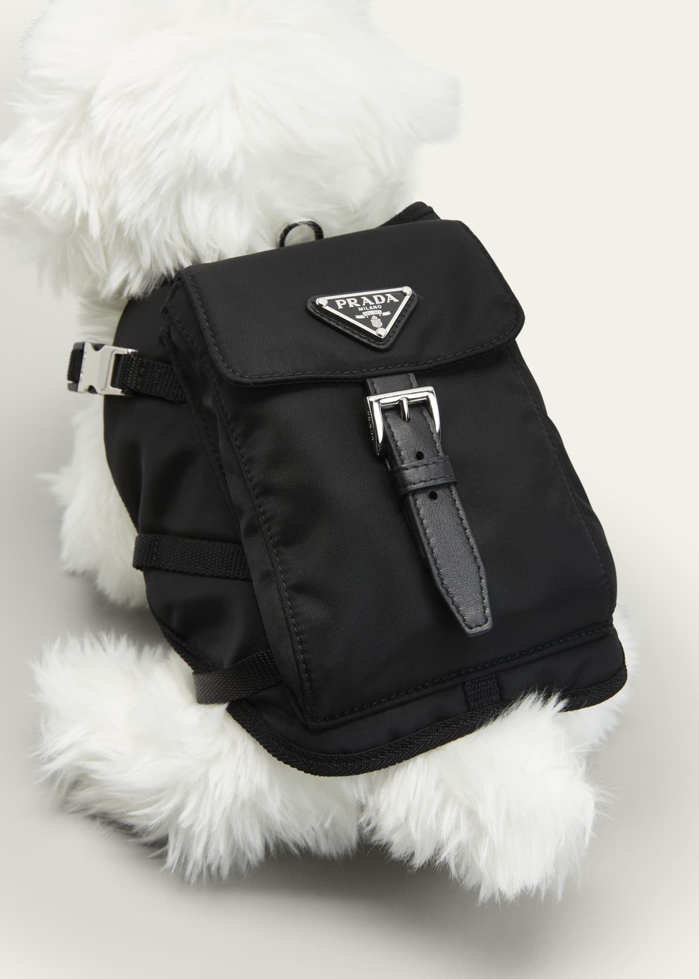 Prada Logo Buckle Pet Harness - Bergdorf Goodman