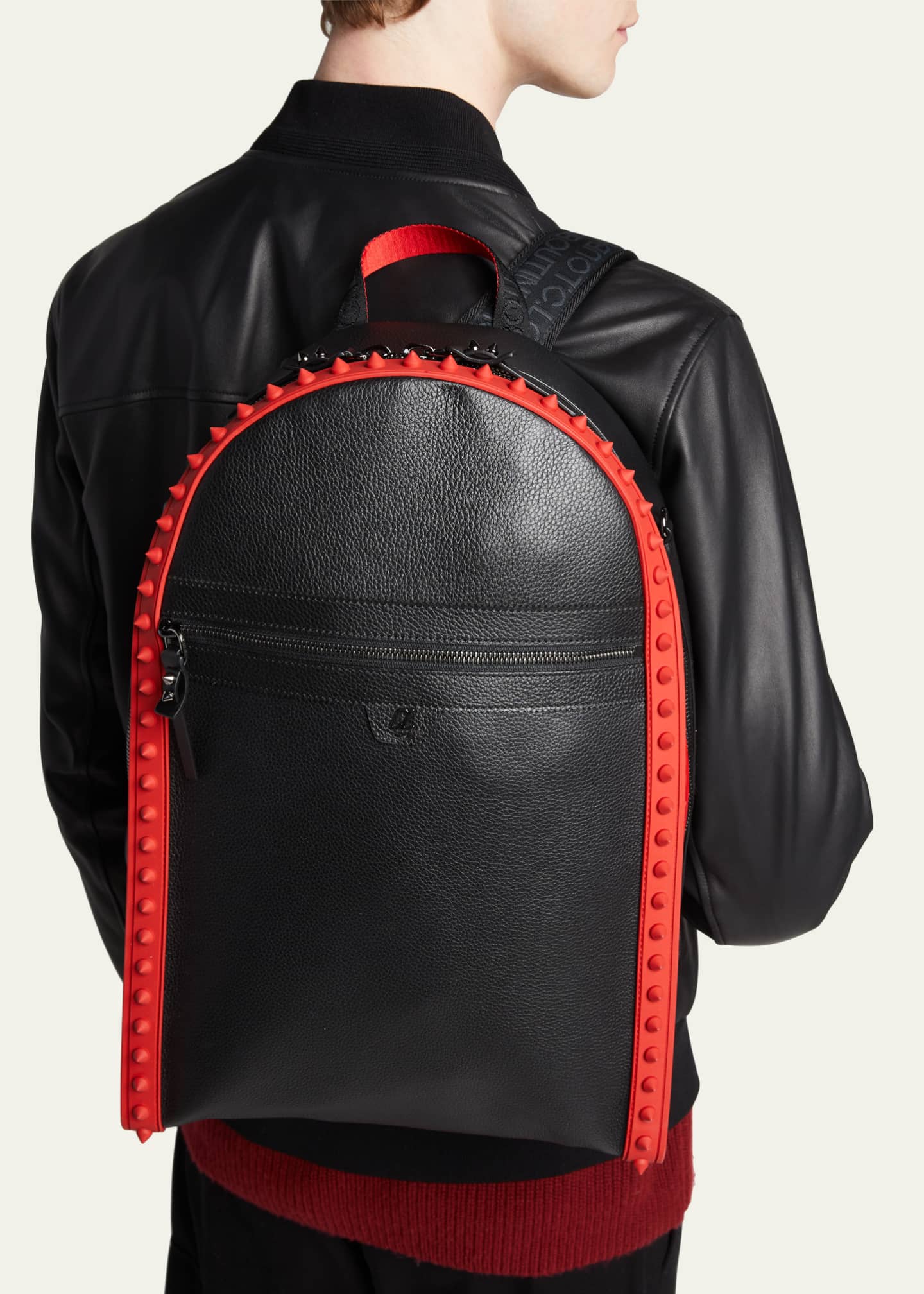Christian louboutin mens backpack hot sale