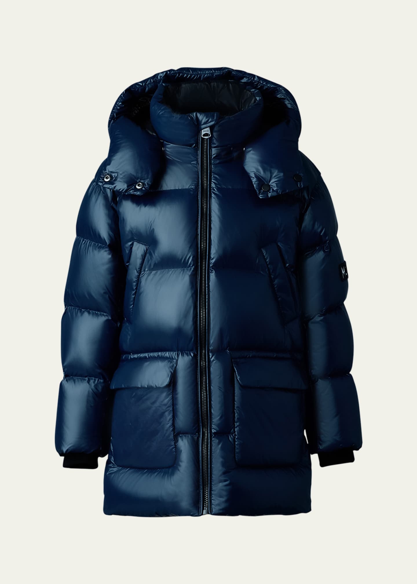 Mackage Kid's Kennie Puffer Hooded Parker, Size 2-6