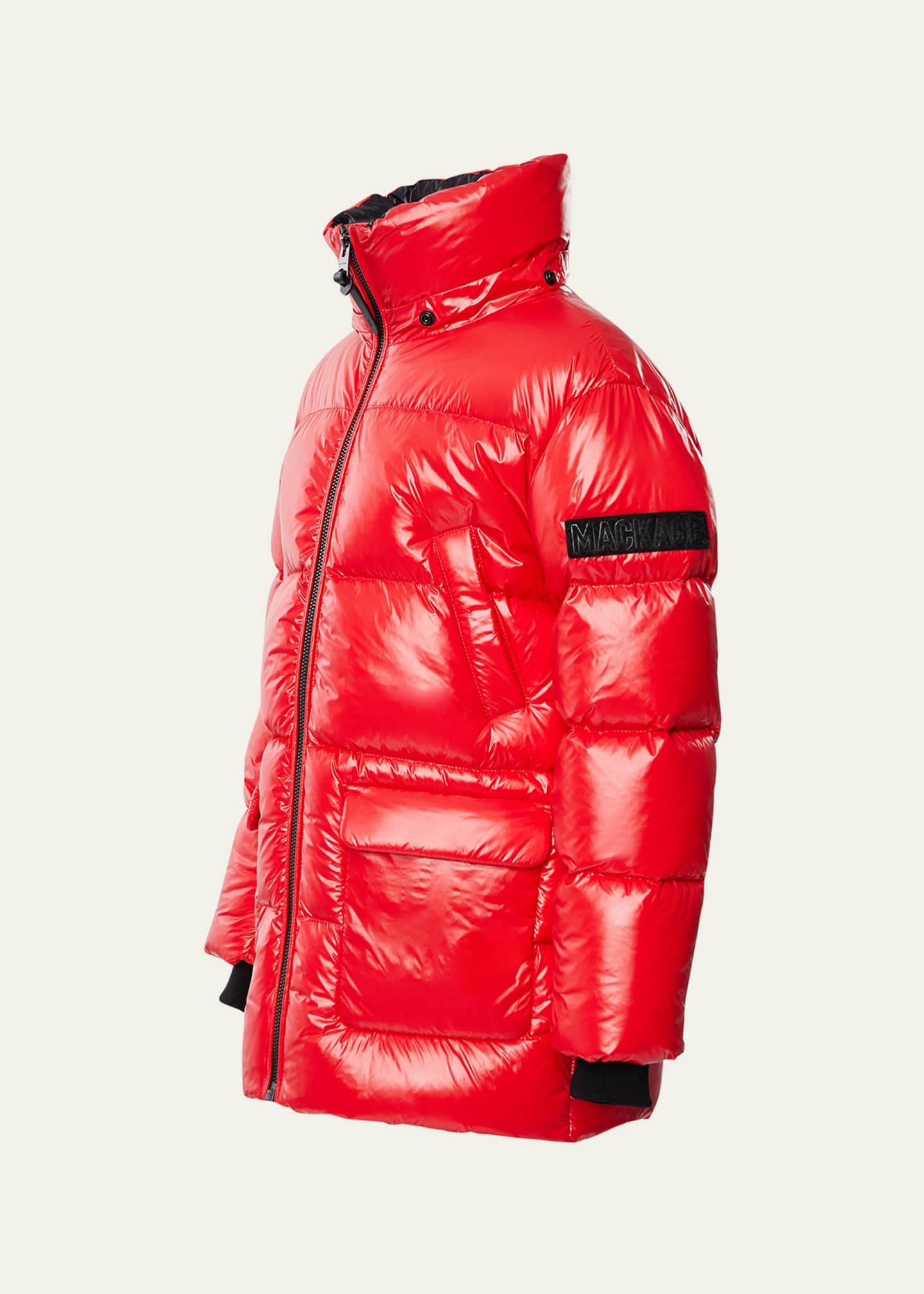 Mackage Kid's Kennie Puffer Hooded Parker, Size 2-6 Image 5 of 5