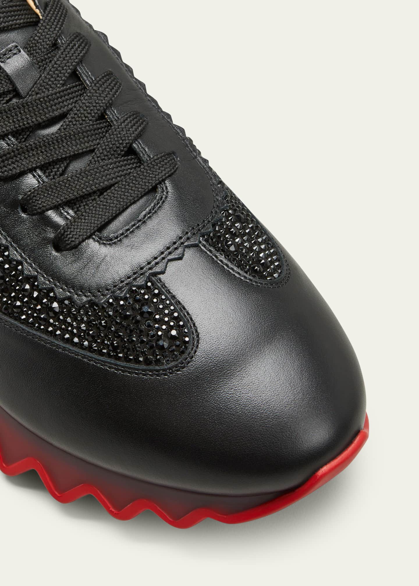 Christian Louboutin Men s Loubishark Crystal Embellished Sneakers