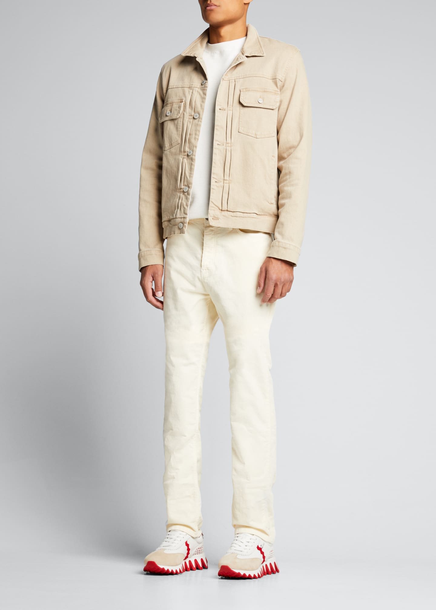 loubishark flat mens