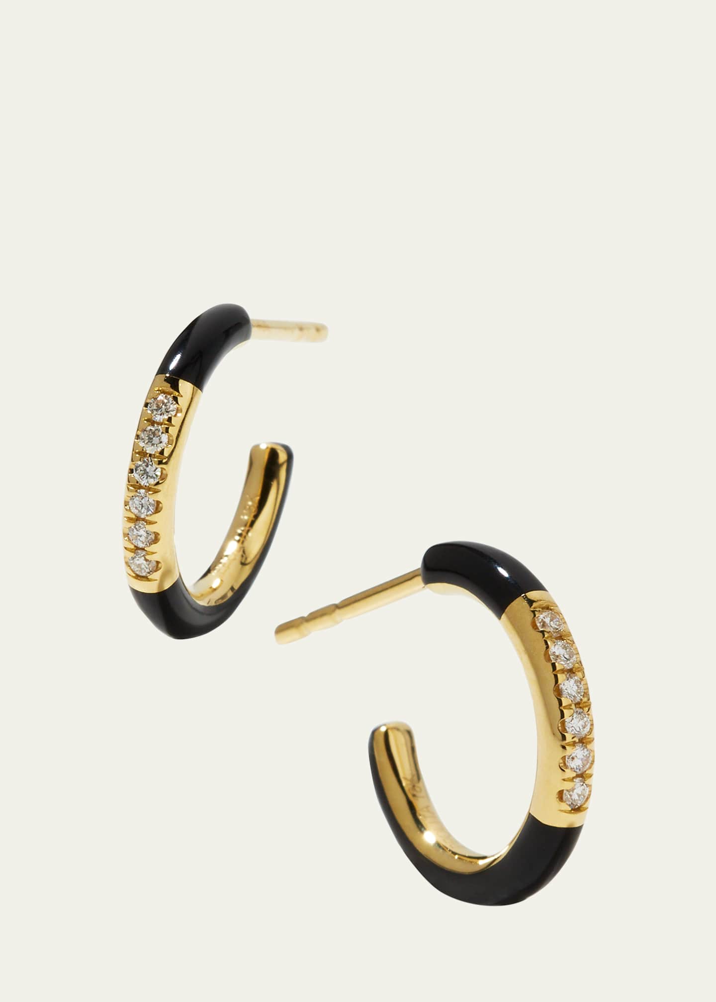 Ippolita gold shop hoop earrings