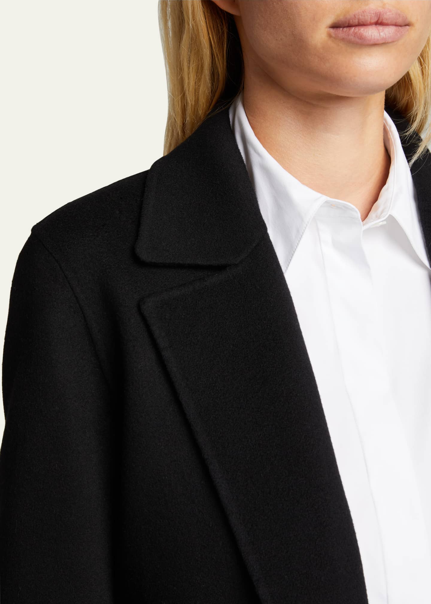 Theory clairene best sale coat black