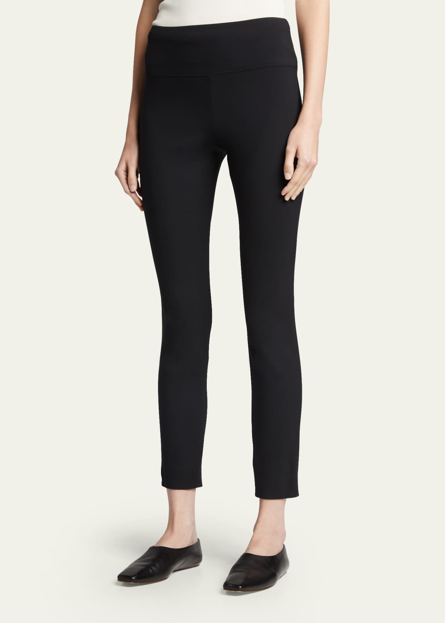 Theory Yoke Core Scuba Leggings Bergdorf Goodman