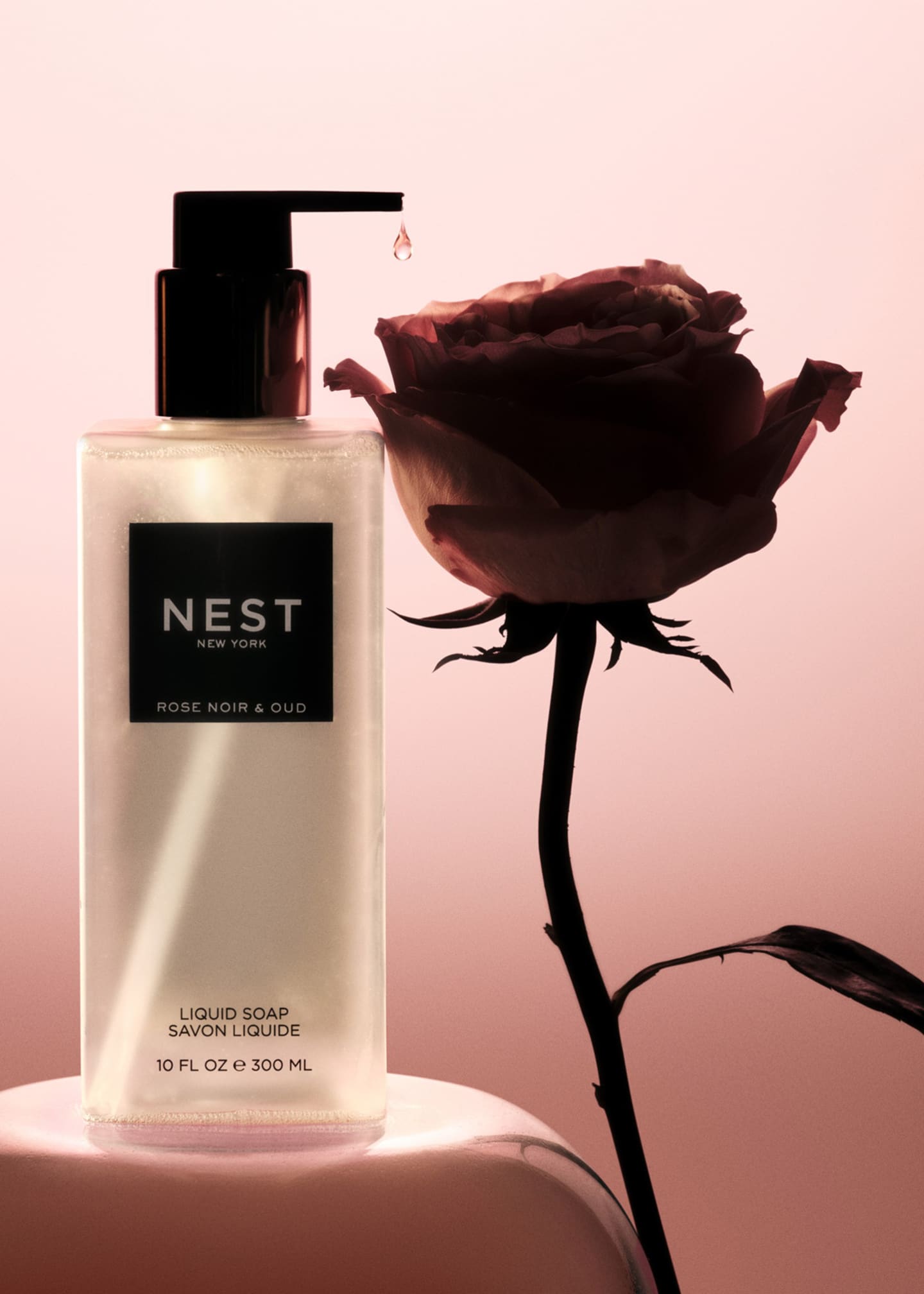 NEST New York 10 oz. Rose Noir & Oud Liquid Soap Image 2 of 2
