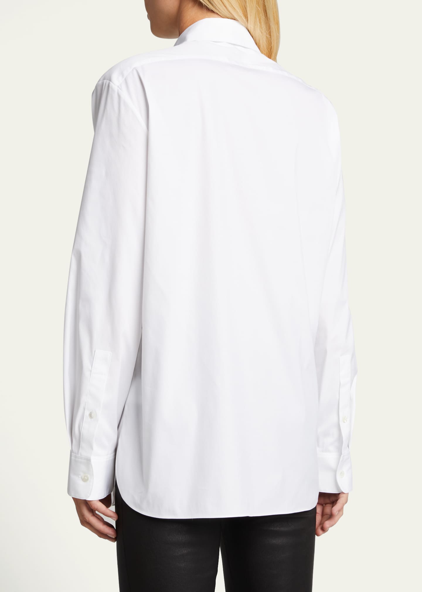 Theory Classic Button-Front Shirt Image 3 of 5