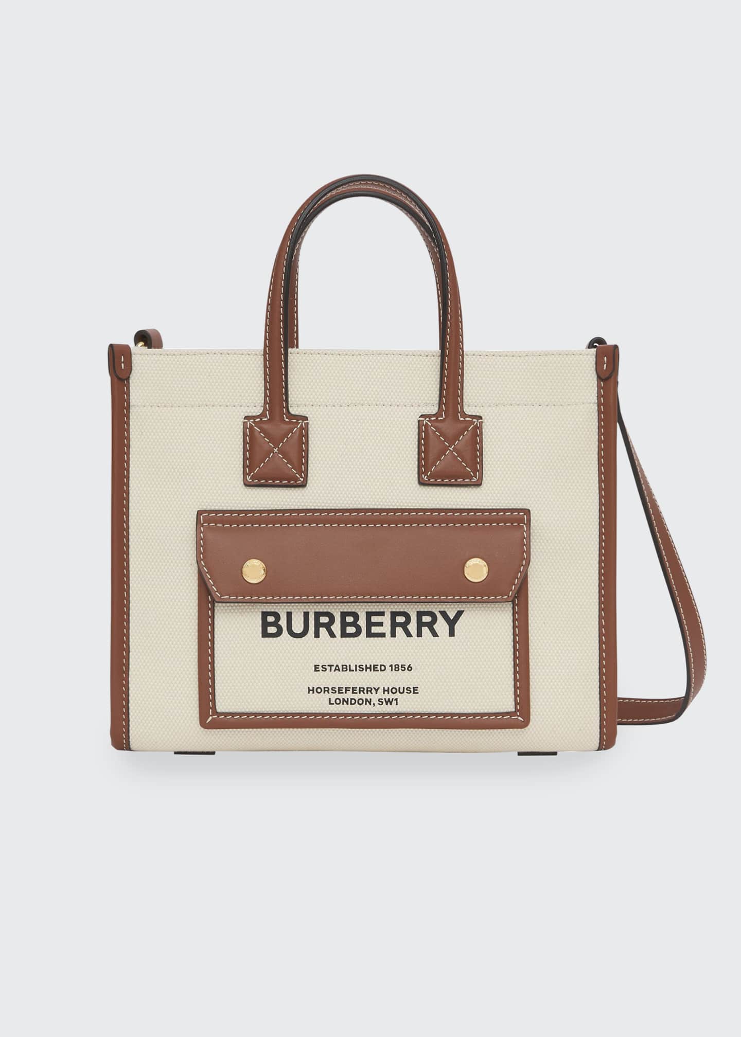 Burberry white tote bag Clearance