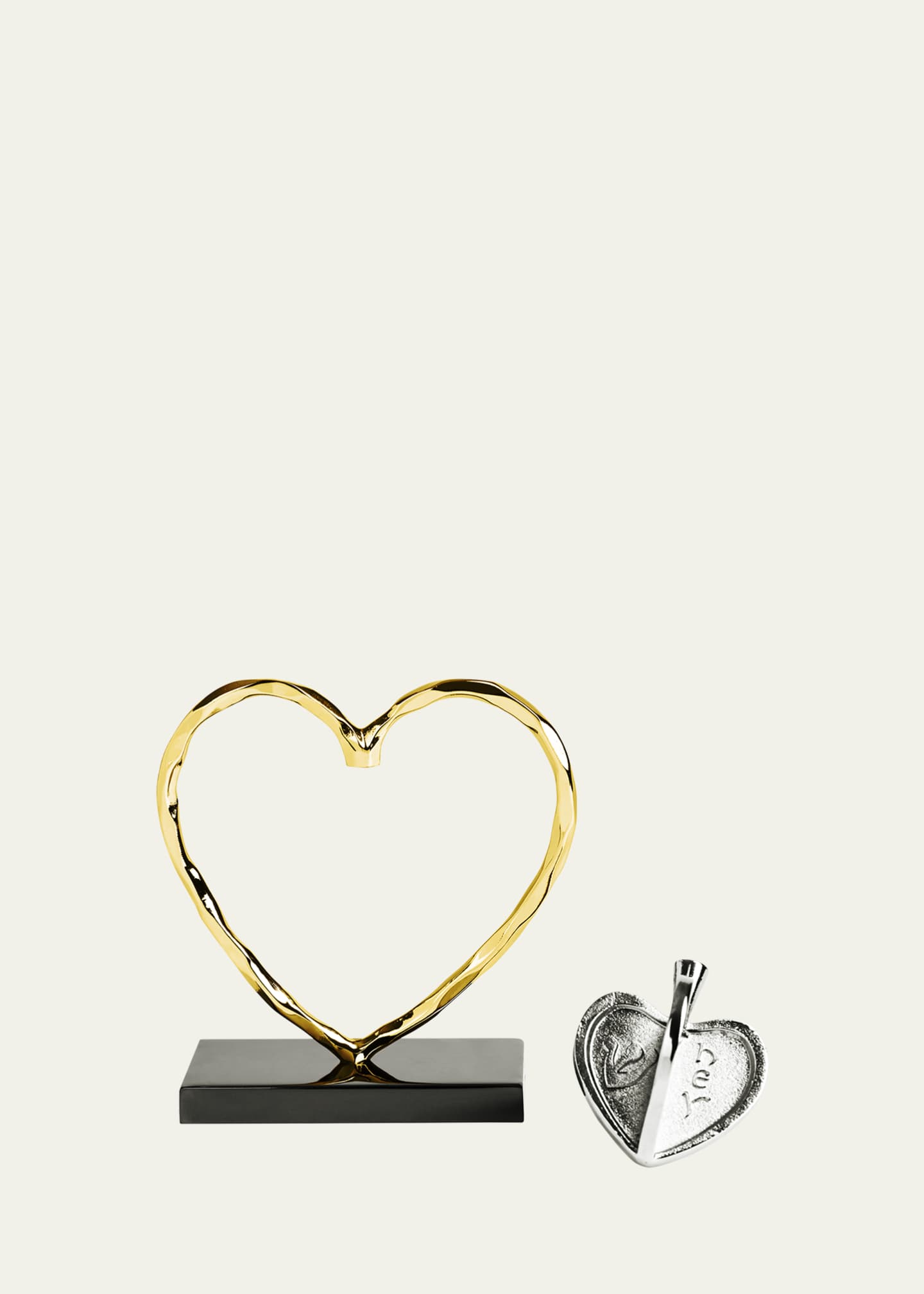 Michael Aram Heart Dreidel Hanukkah Decoration Image 2 of 4