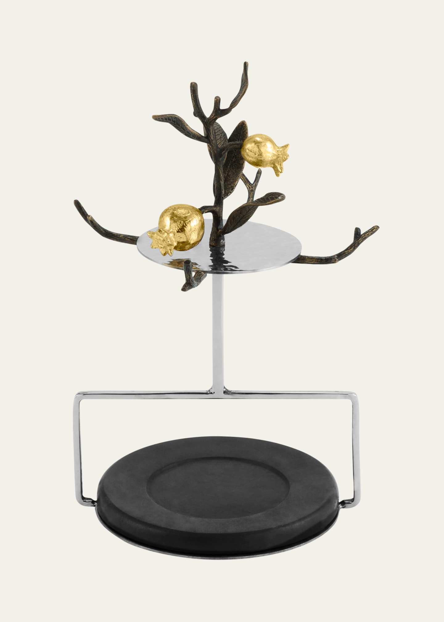 Michael Aram Pomegranate Demitasse Set with Stand Image 2 of 5