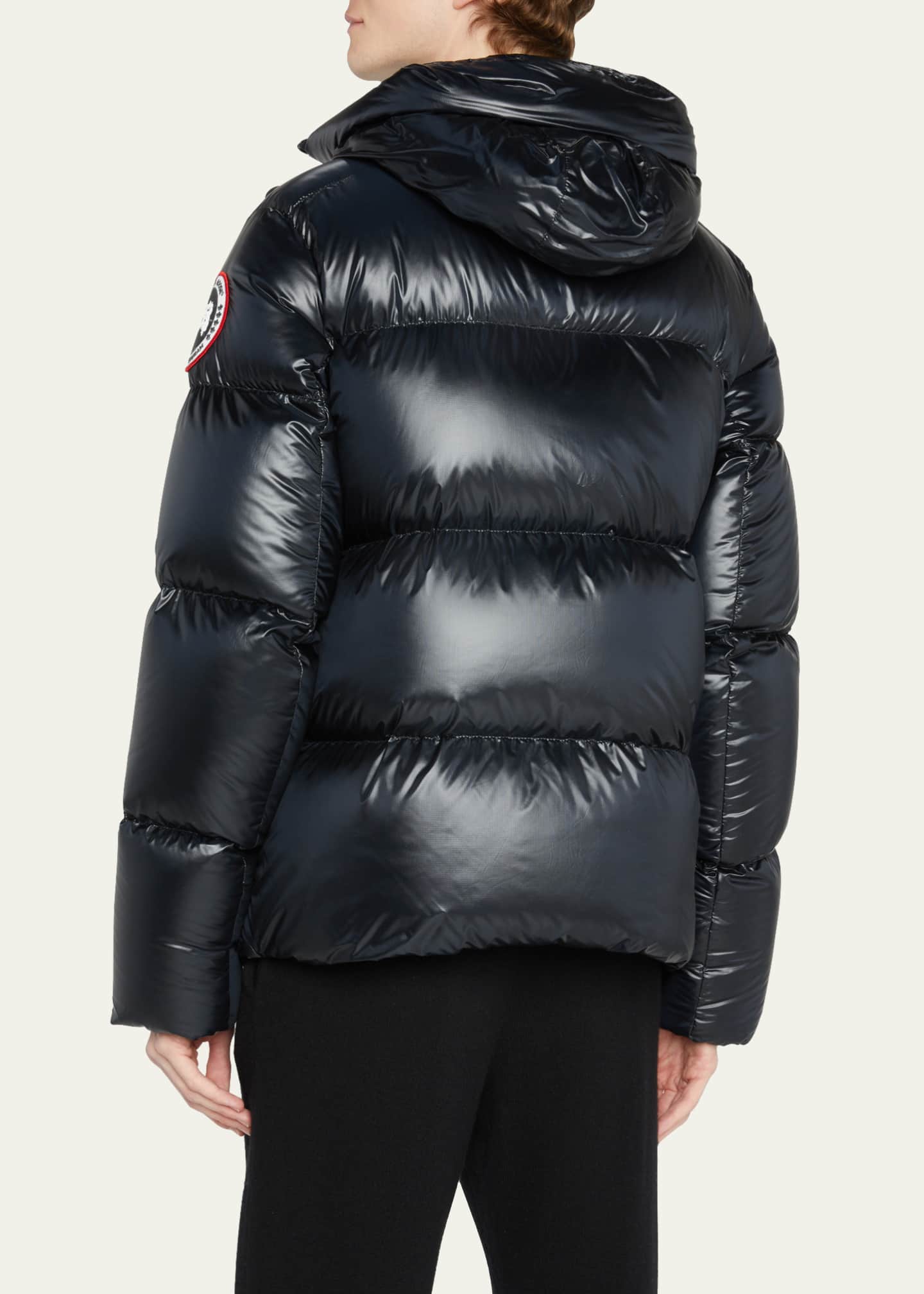 Canada goose shiny jacket sales