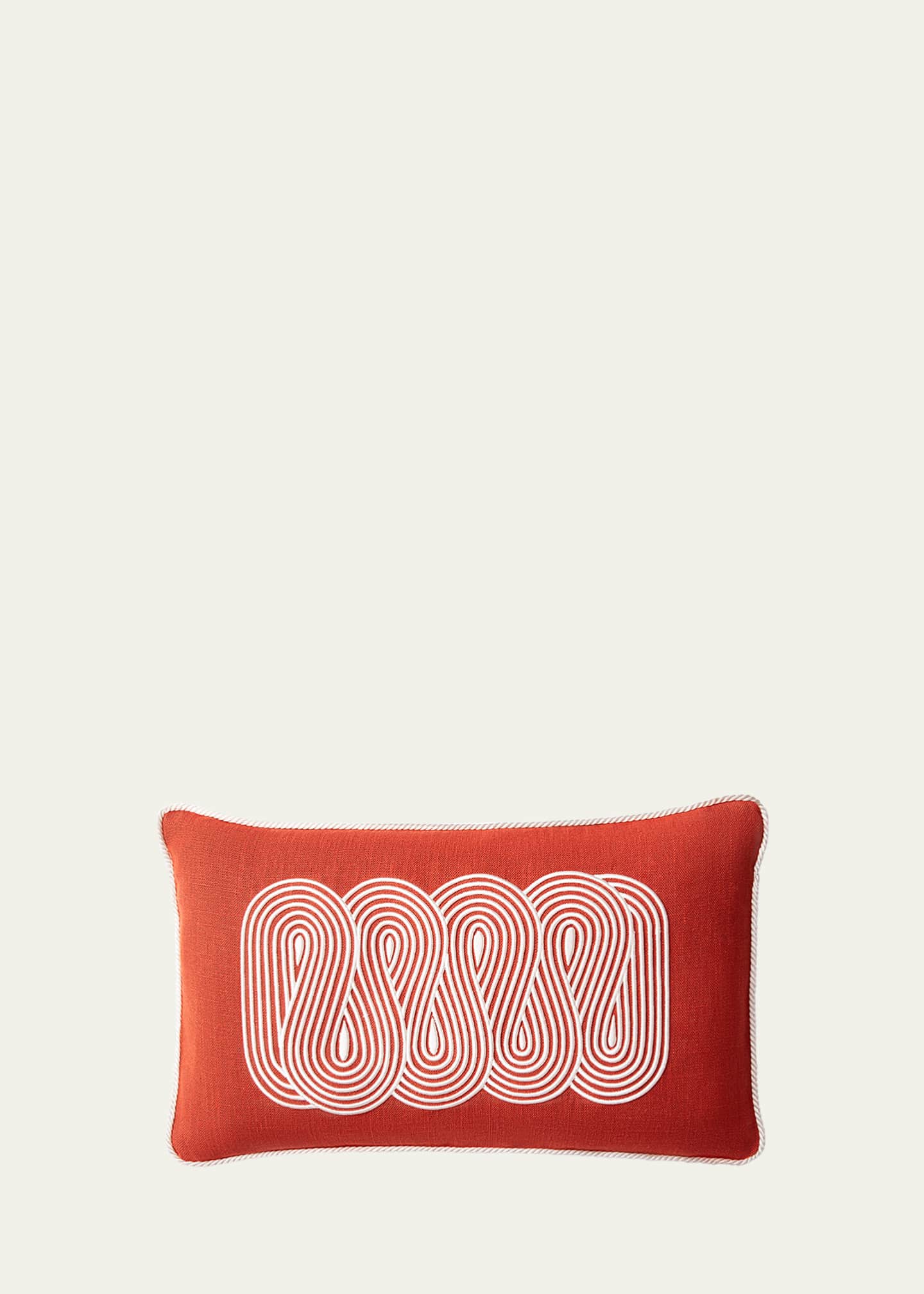 Jonathan Adler Pompidou Path Pillow, Persimmon Bergdorf Goodman