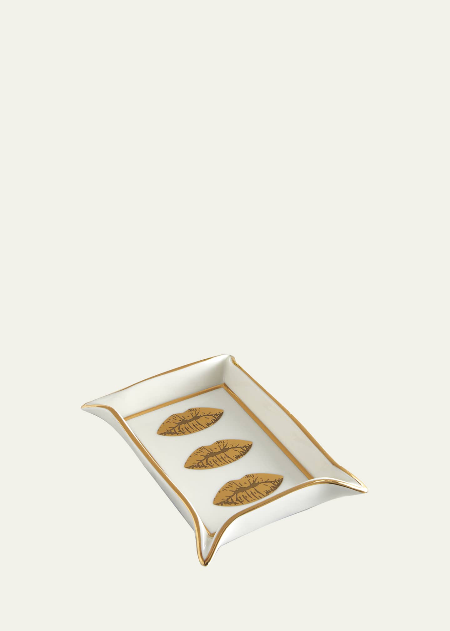 Jonathan Adler Lips Porcelain Valet Tray